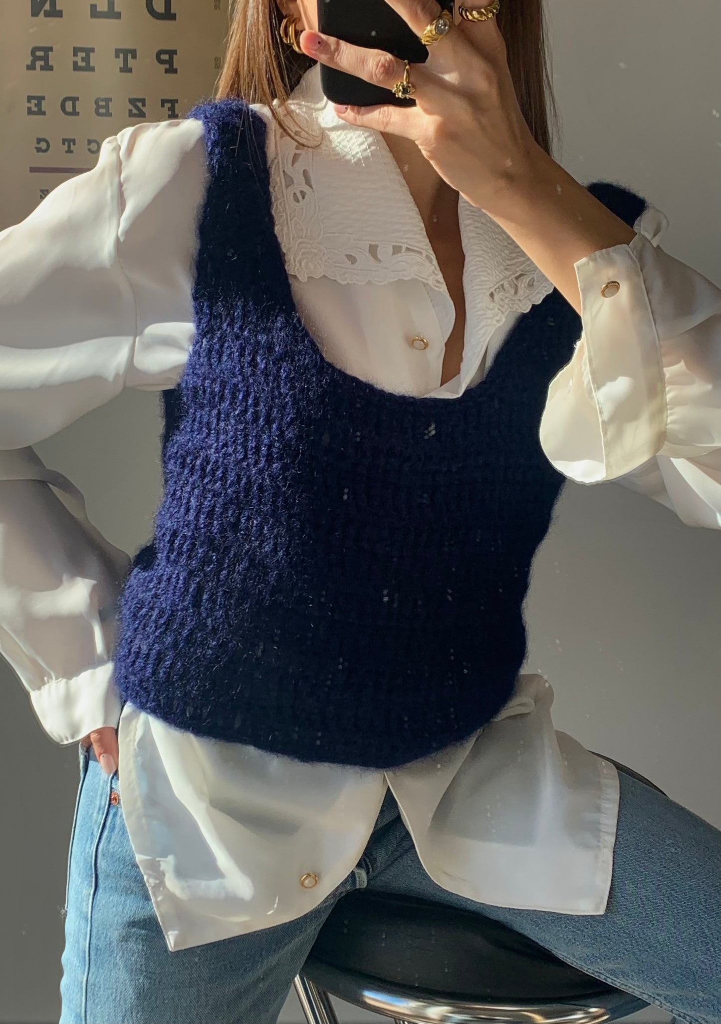 Mummy’s Daisy handmade vest