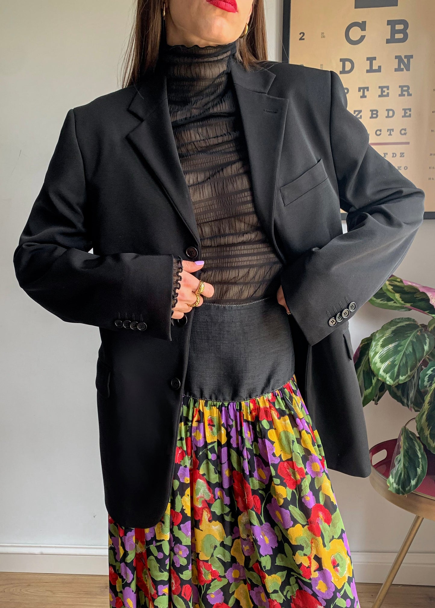 Classic black blazer