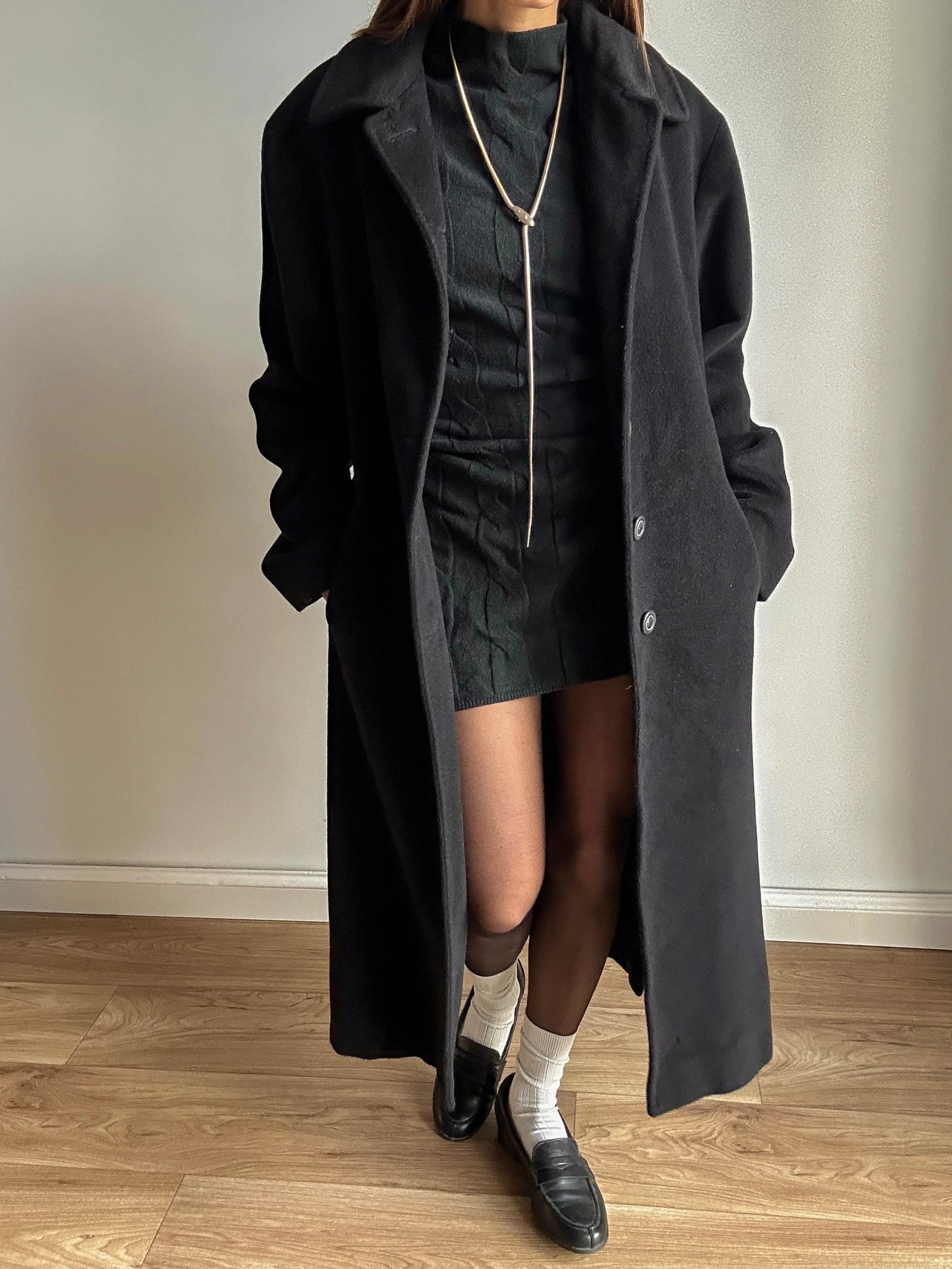 Black coat