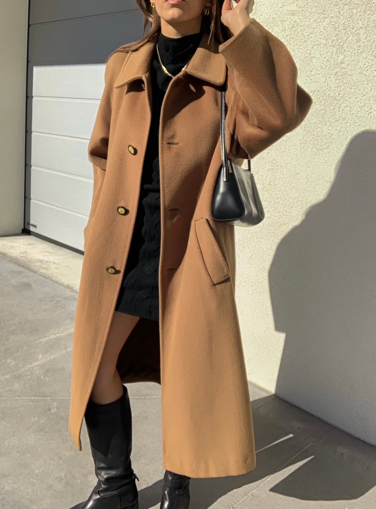 Vintage camel coat
