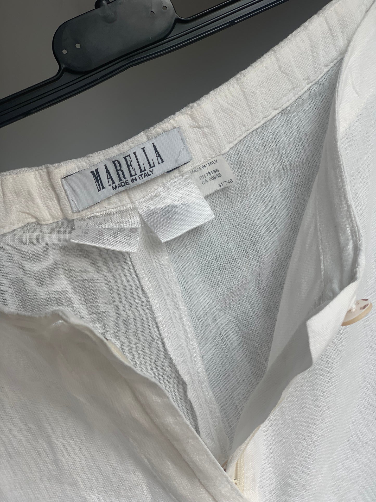 100% linen Marella pant