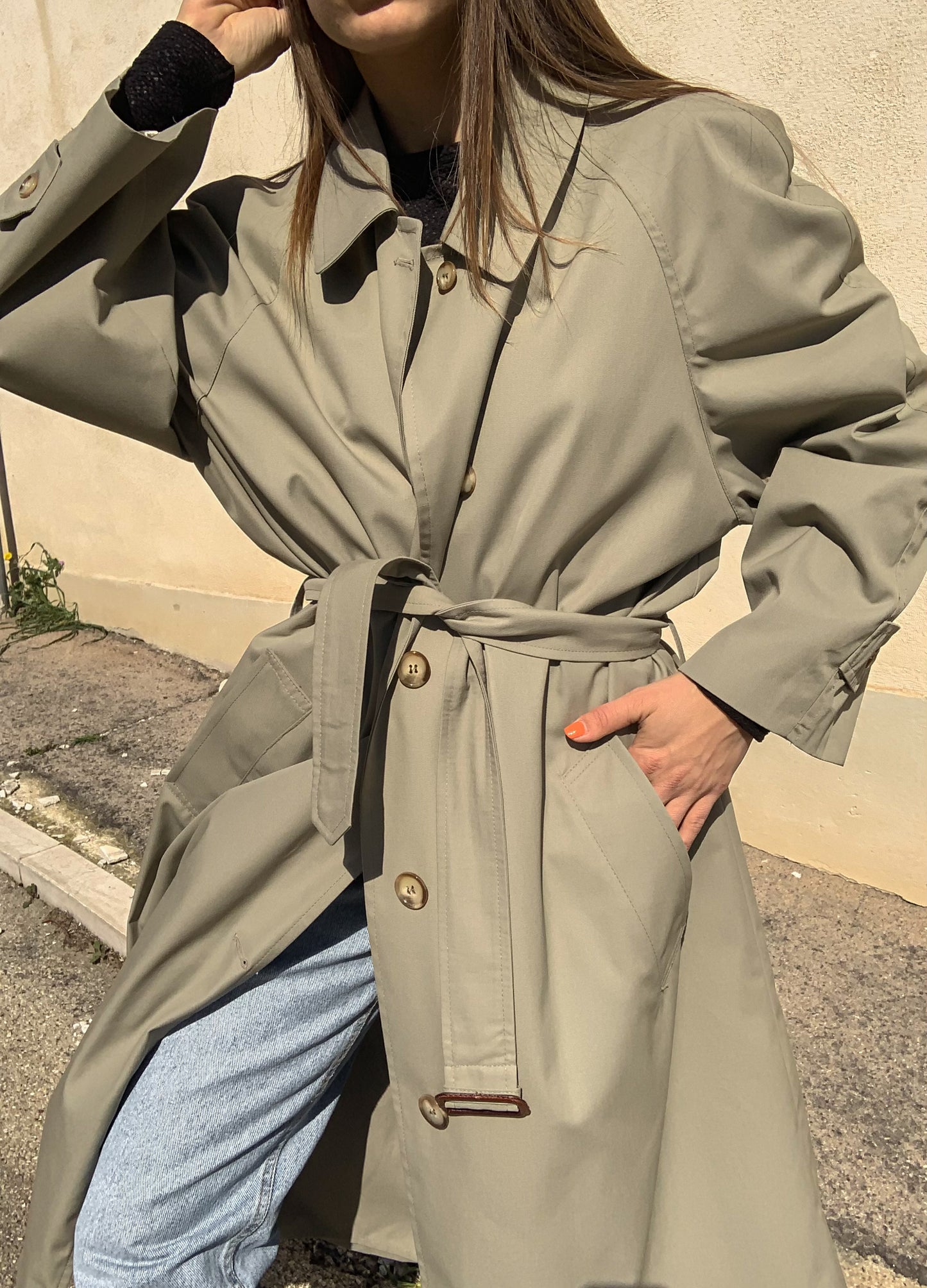 Vintage classic trench coat