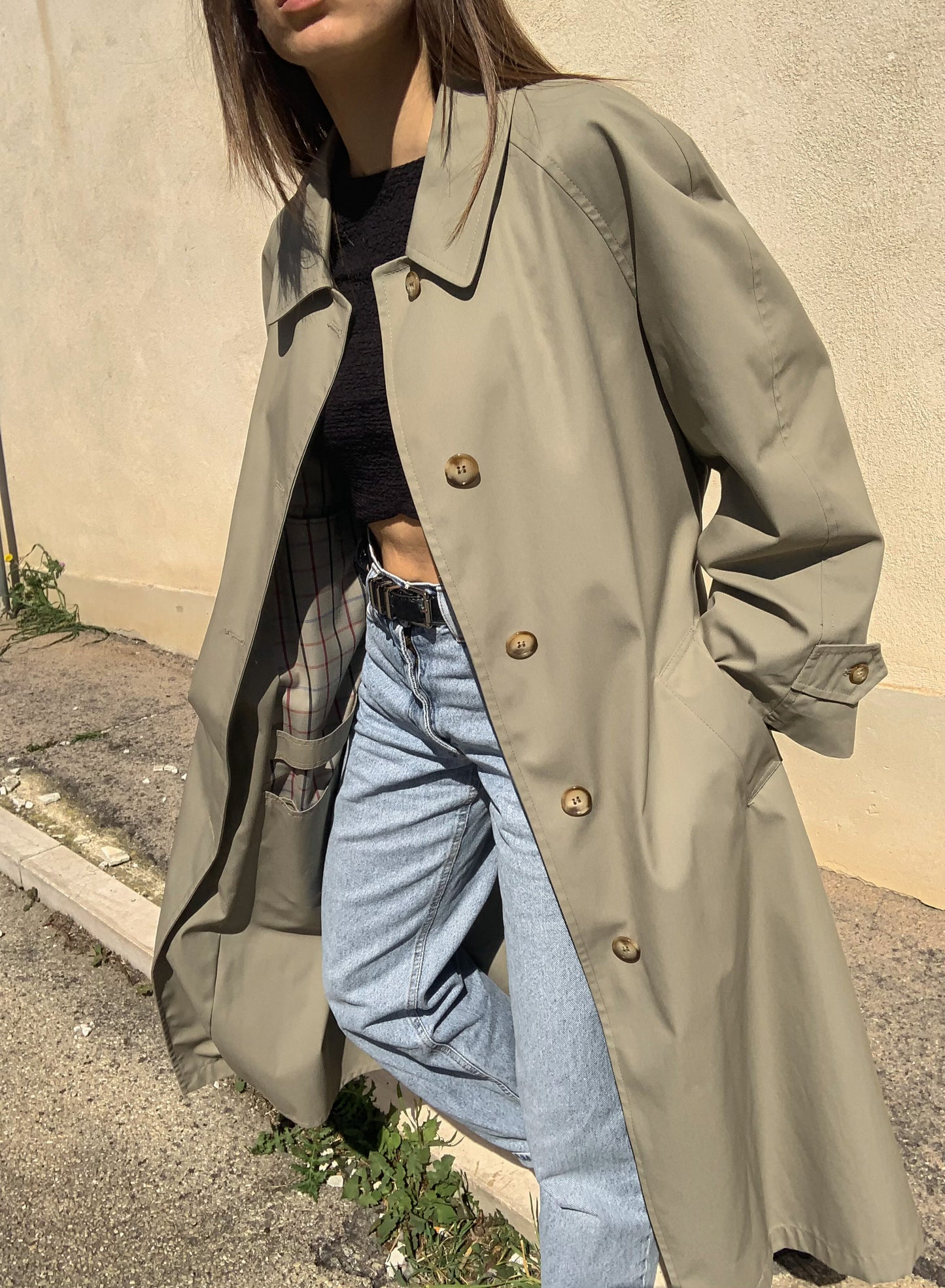 Vintage classic trench coat