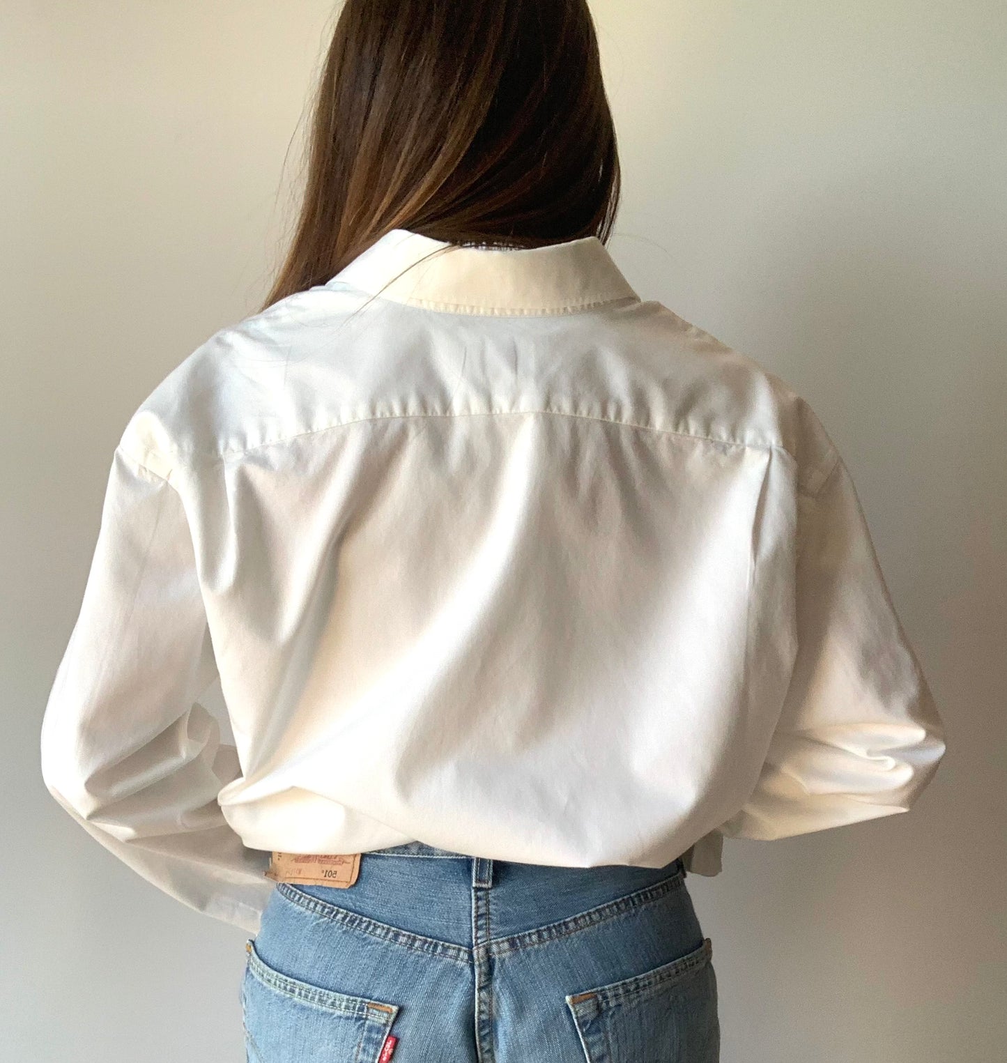 Lacoste unisex white shirt