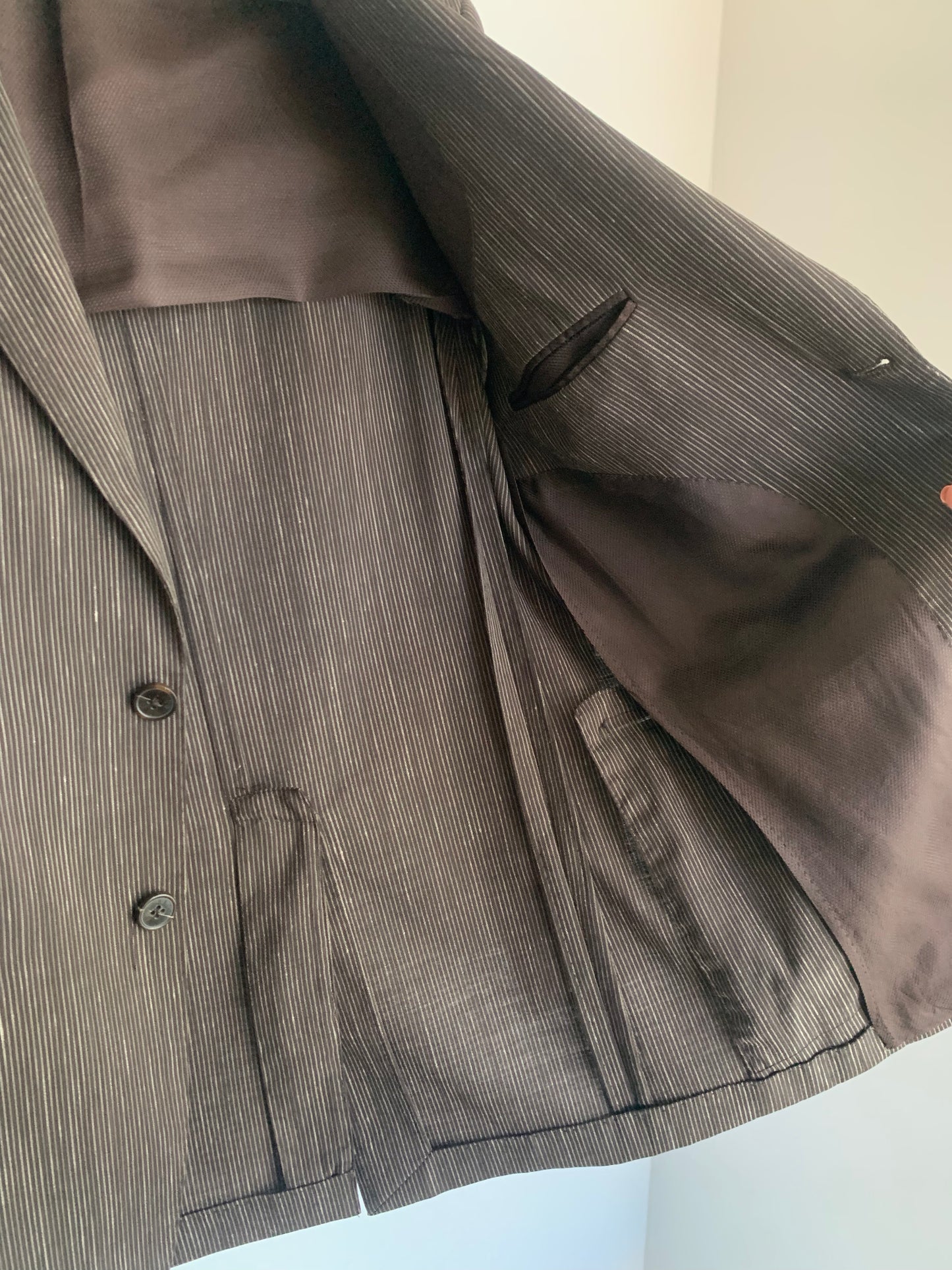 Valentino Oxon striped suit