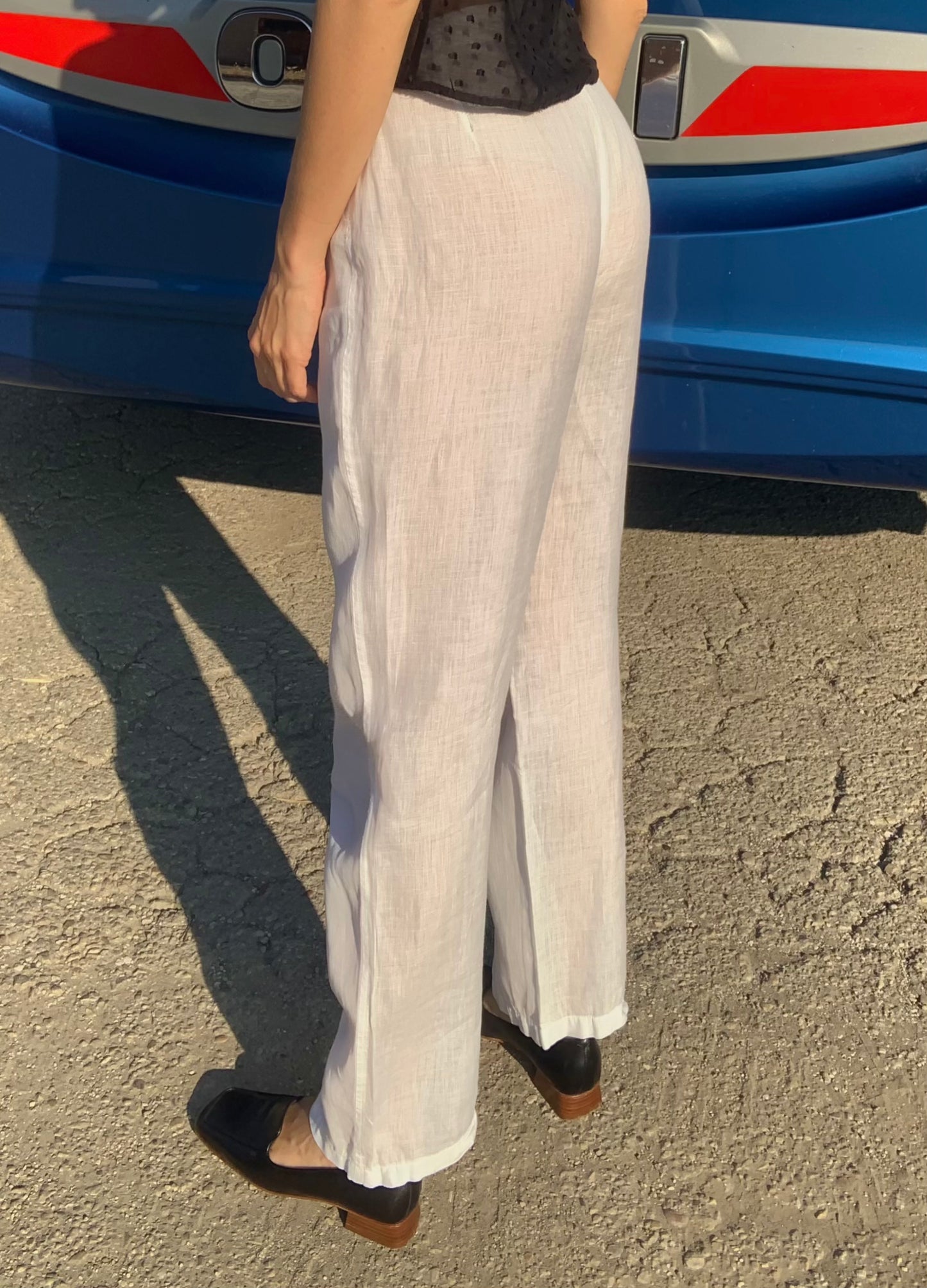 100% linen Marella pant