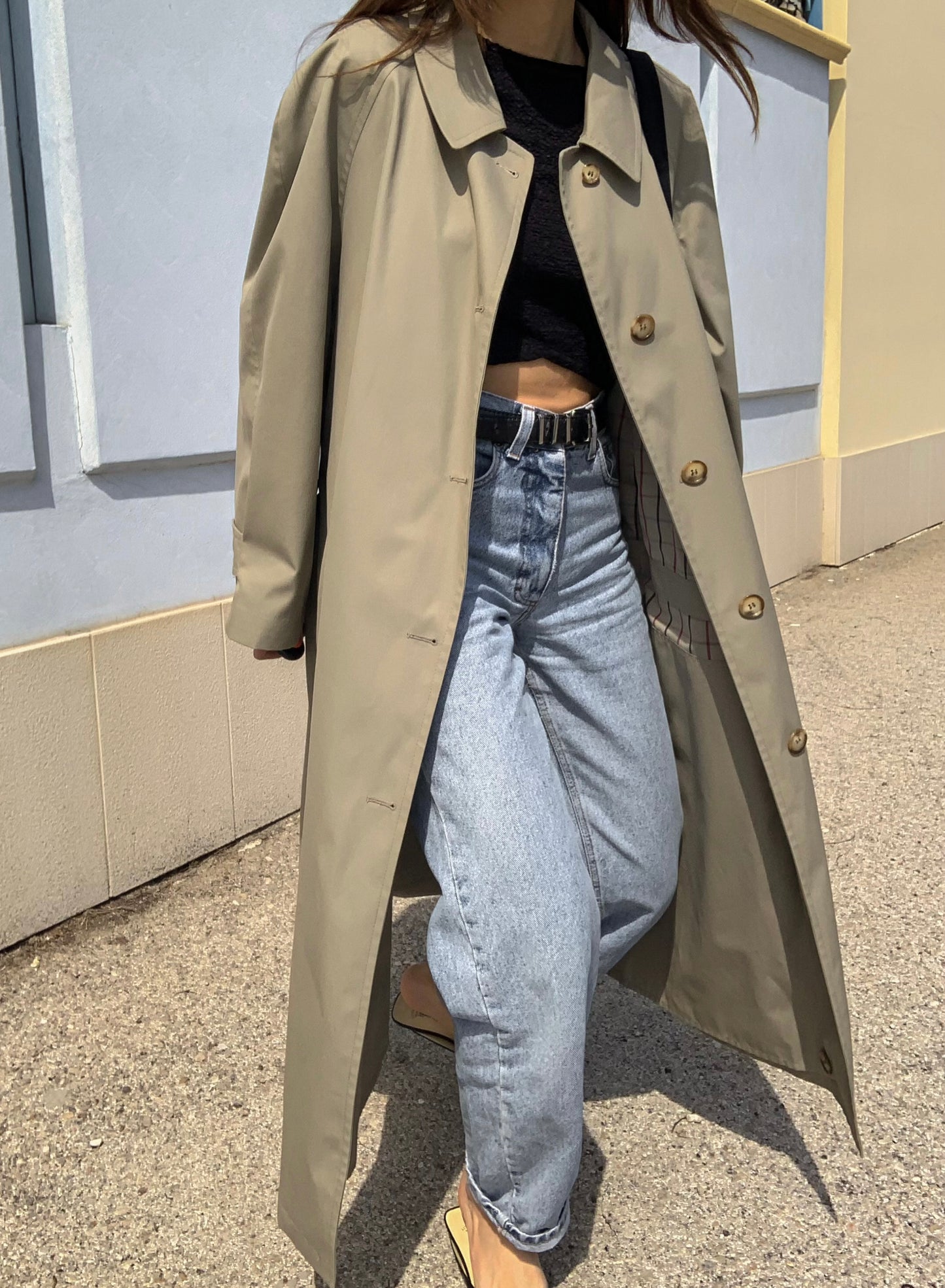 Vintage classic trench coat