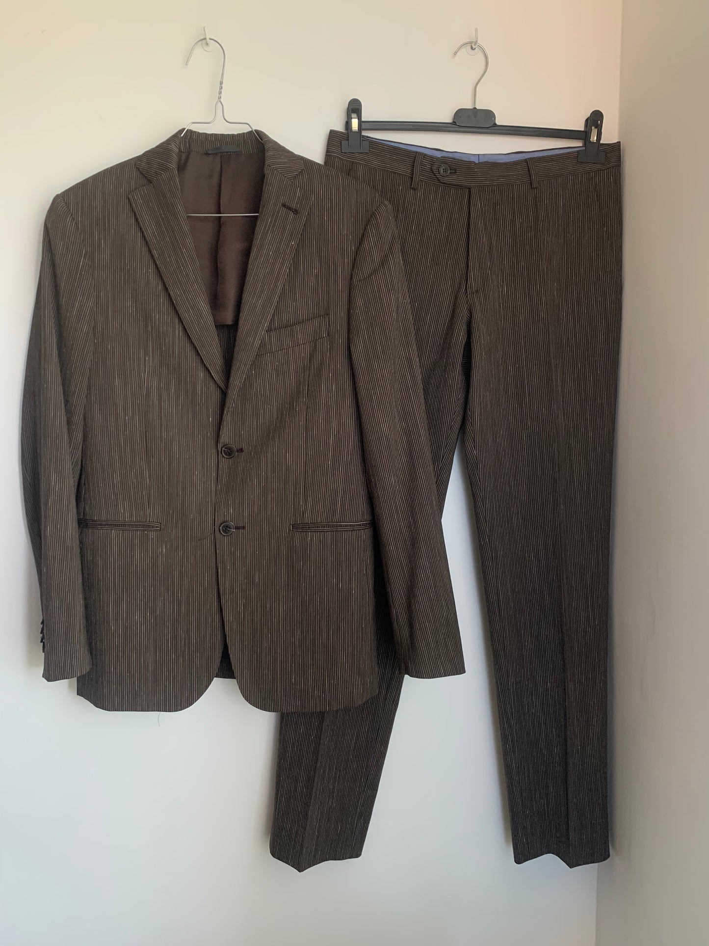 Valentino Oxon striped suit