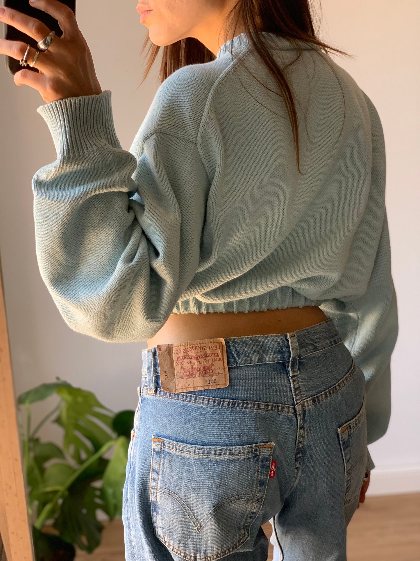 Reworked Lacoste pure cotton jumper