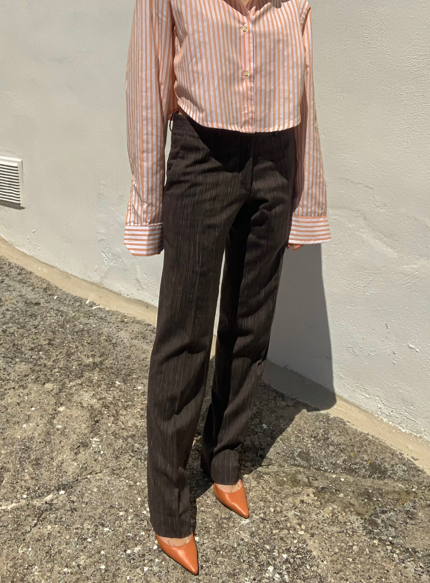Valentino Oxon striped suit