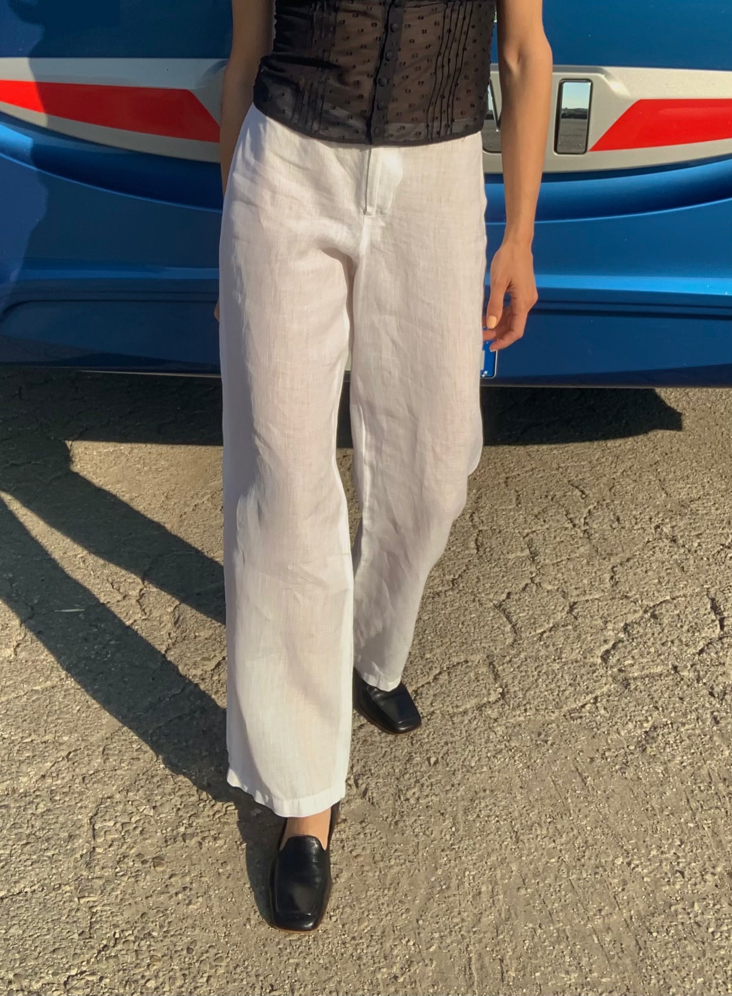 100% linen Marella pant