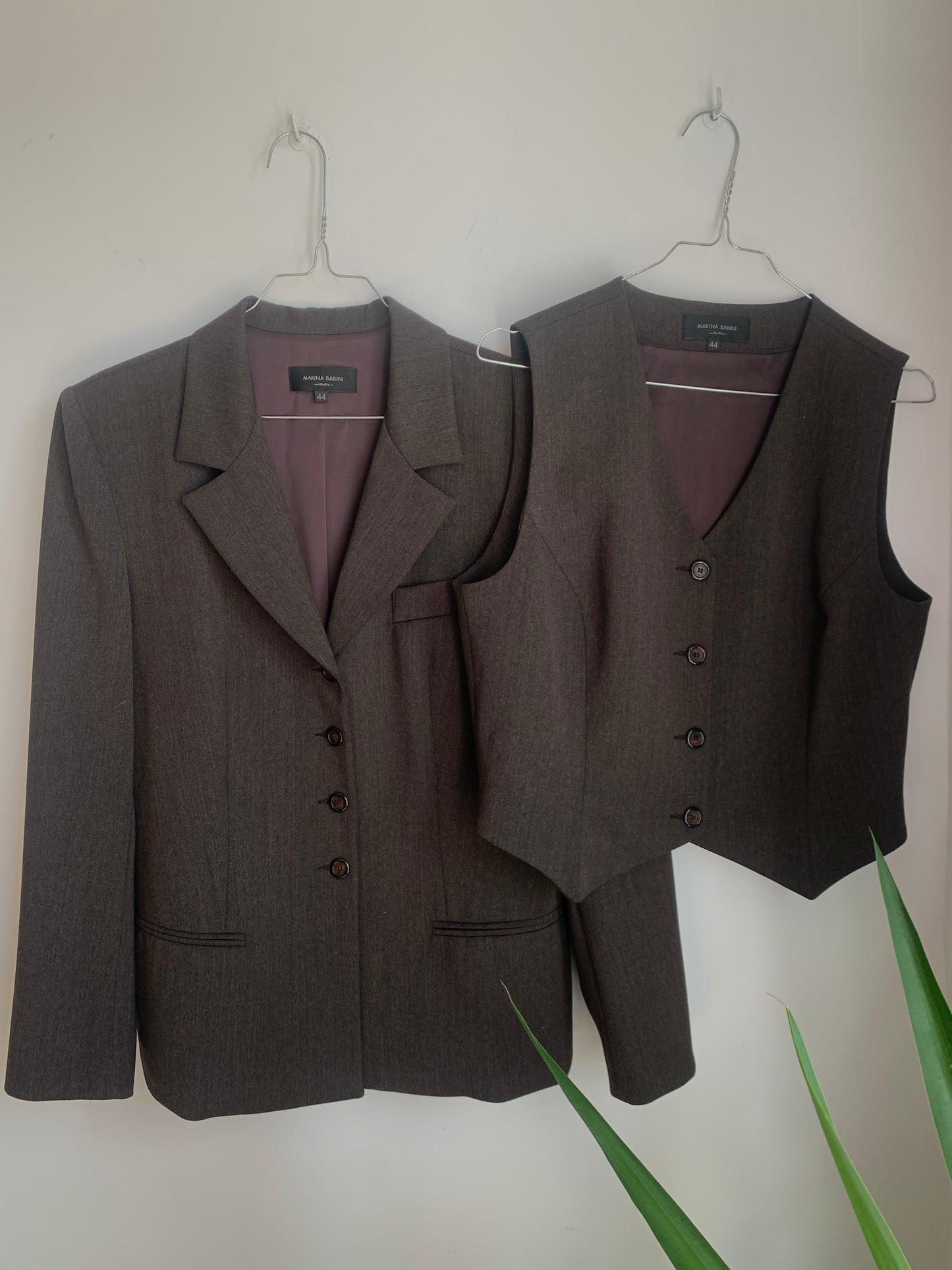 Vintage tailored two pieces set