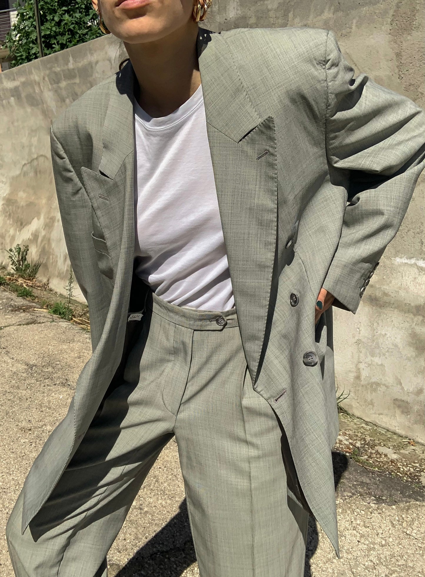 Vintage man suit