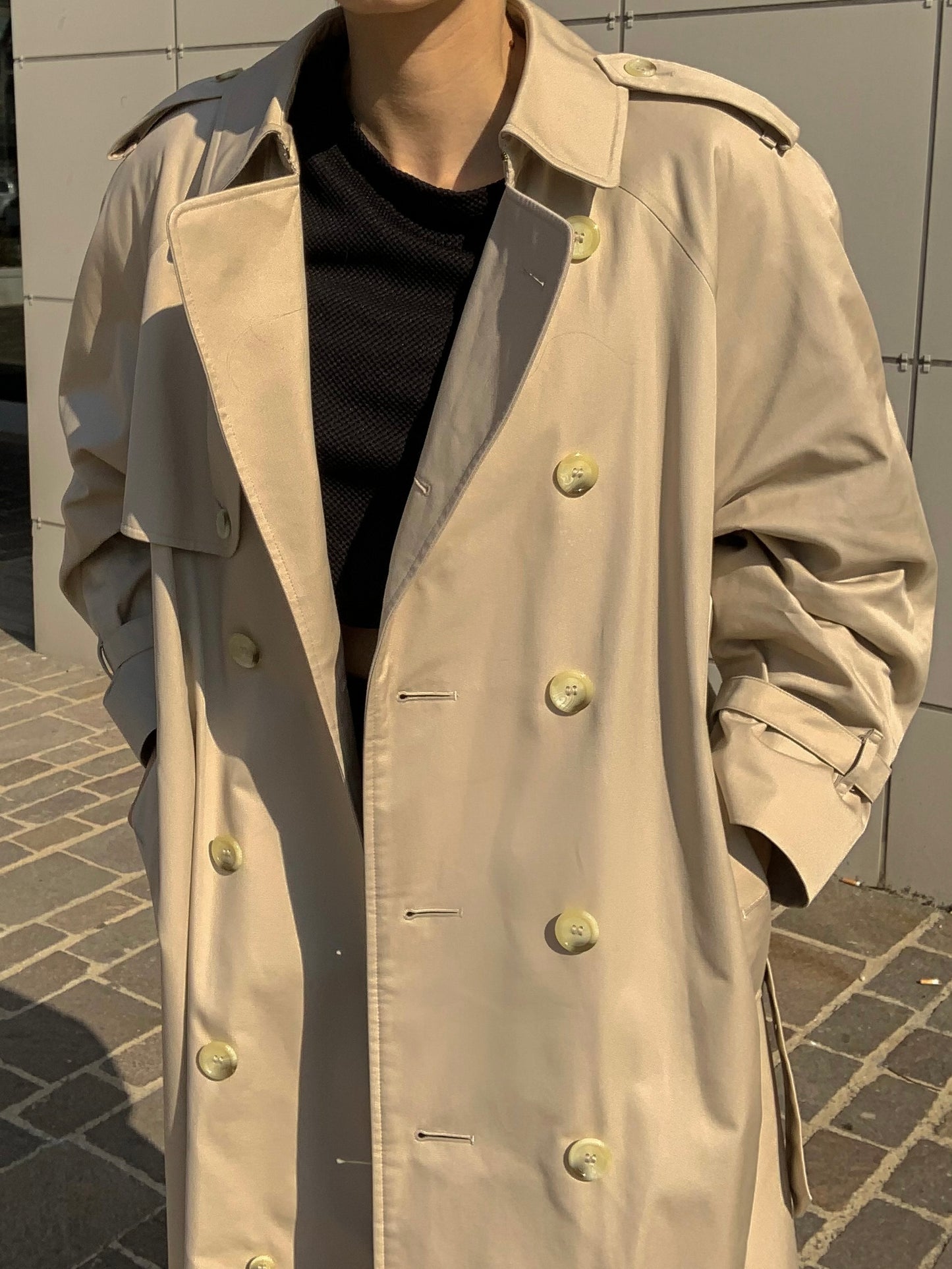 Burberrys vintage trench coat