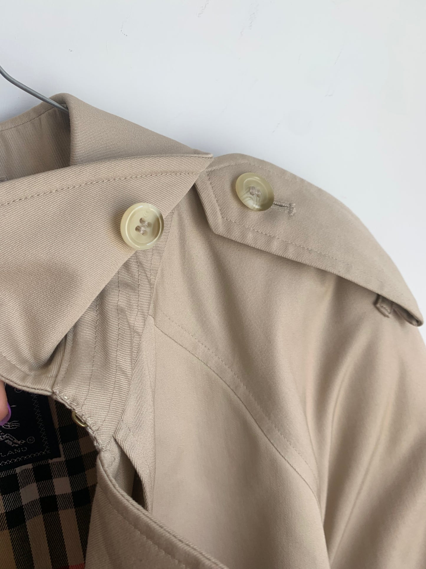 Burberrys vintage trench coat