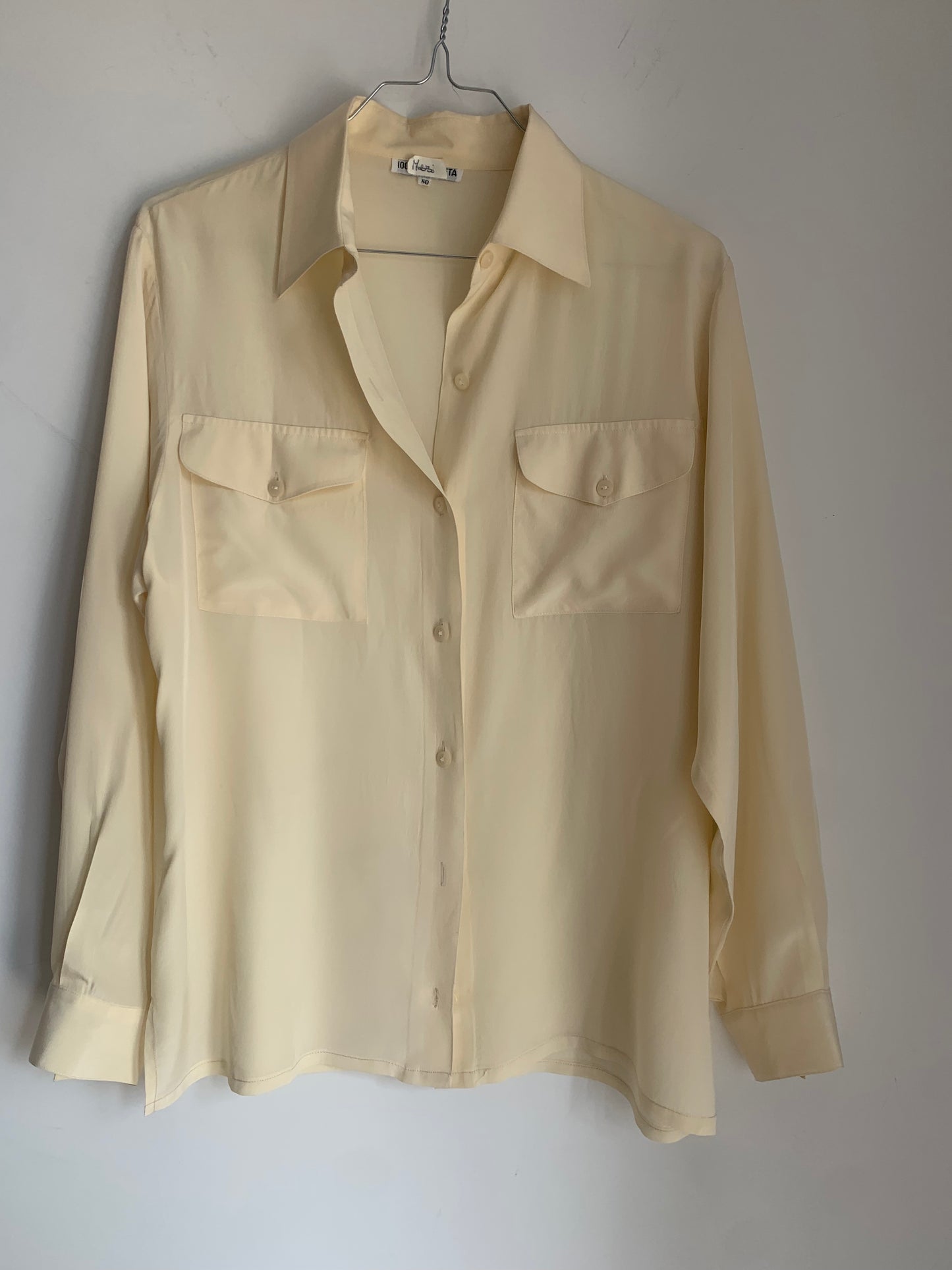Vintage pure silk shirt