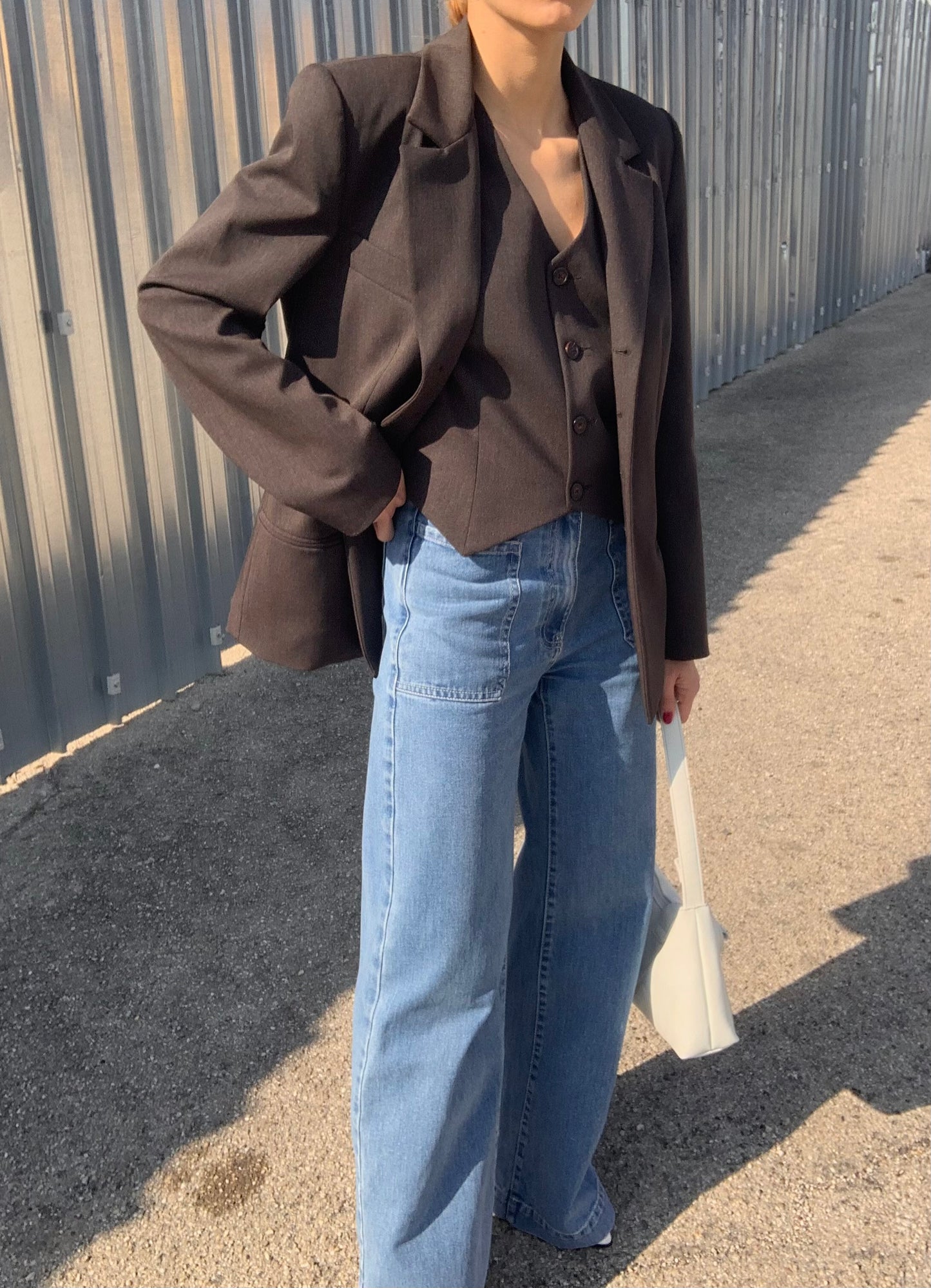 Vintage tailored two pieces set