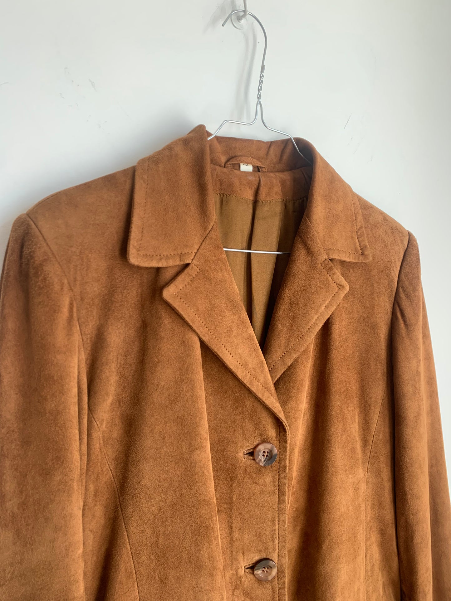 Vintage suede blazer