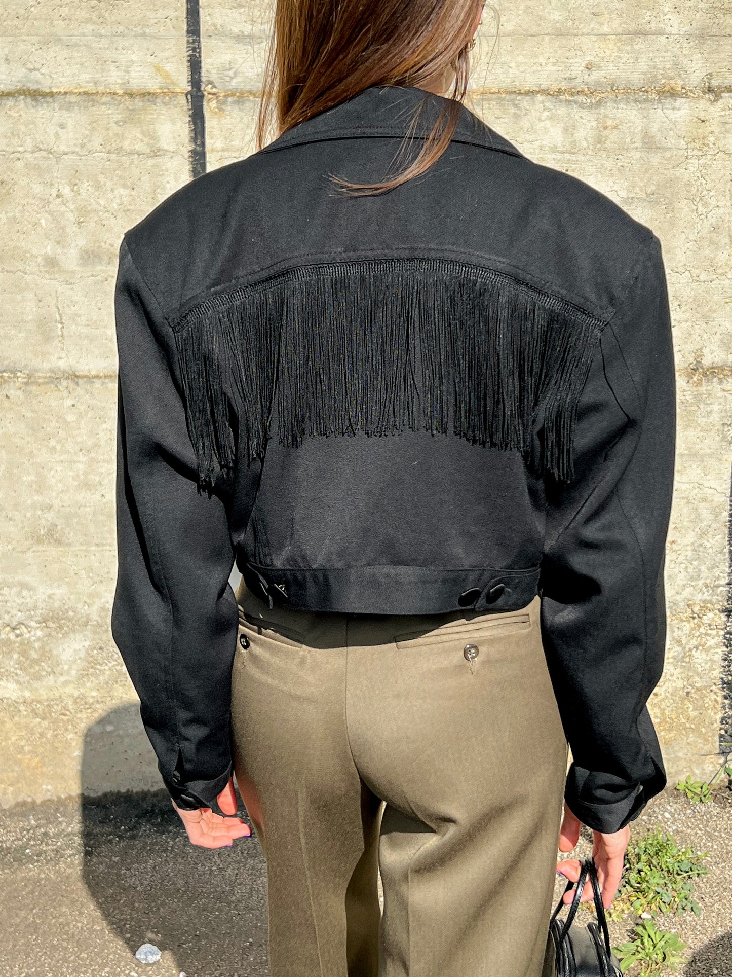 Vintage cropped jacket