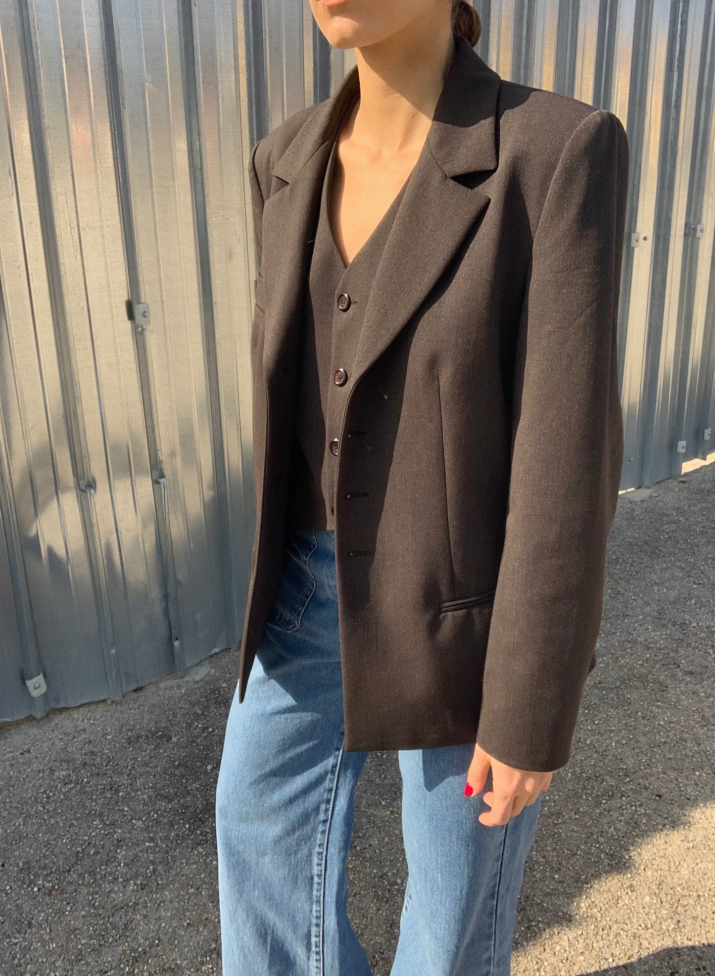 Vintage tailored two pieces set