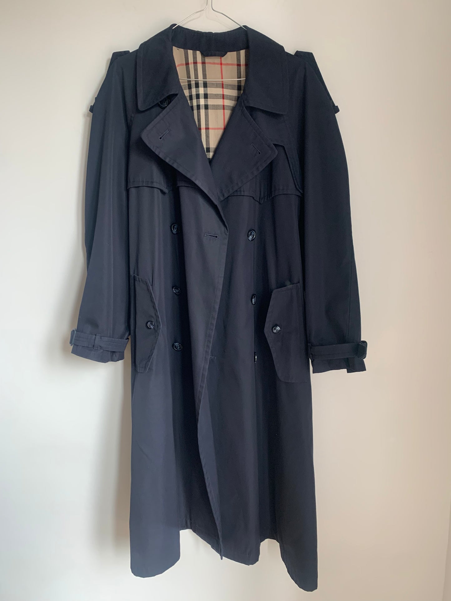 Vintage double-breasted trench coat