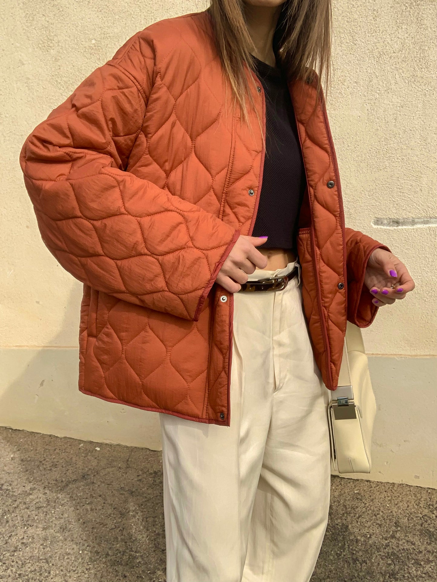 Preloved quilted jacket