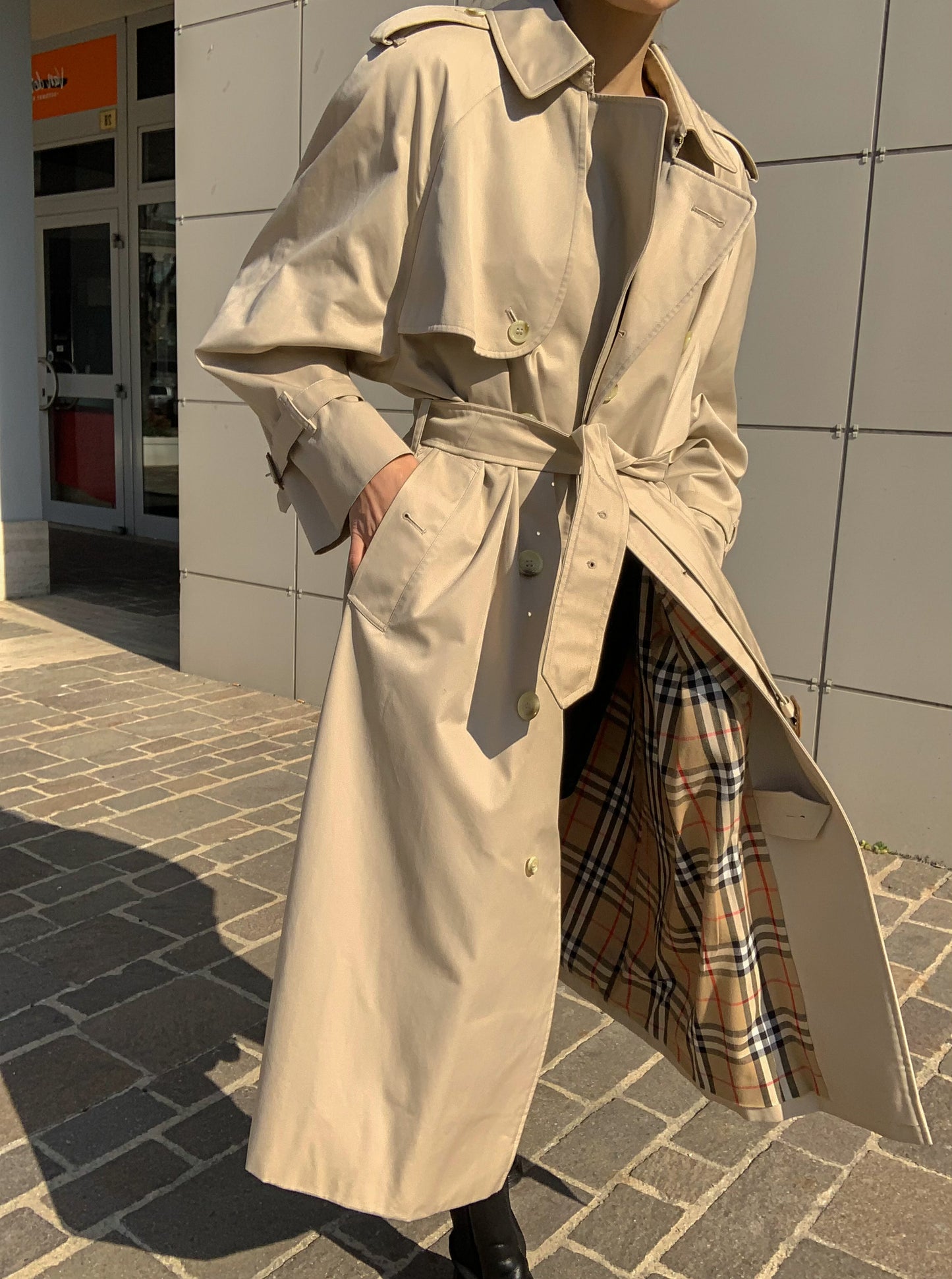 Burberrys vintage trench coat