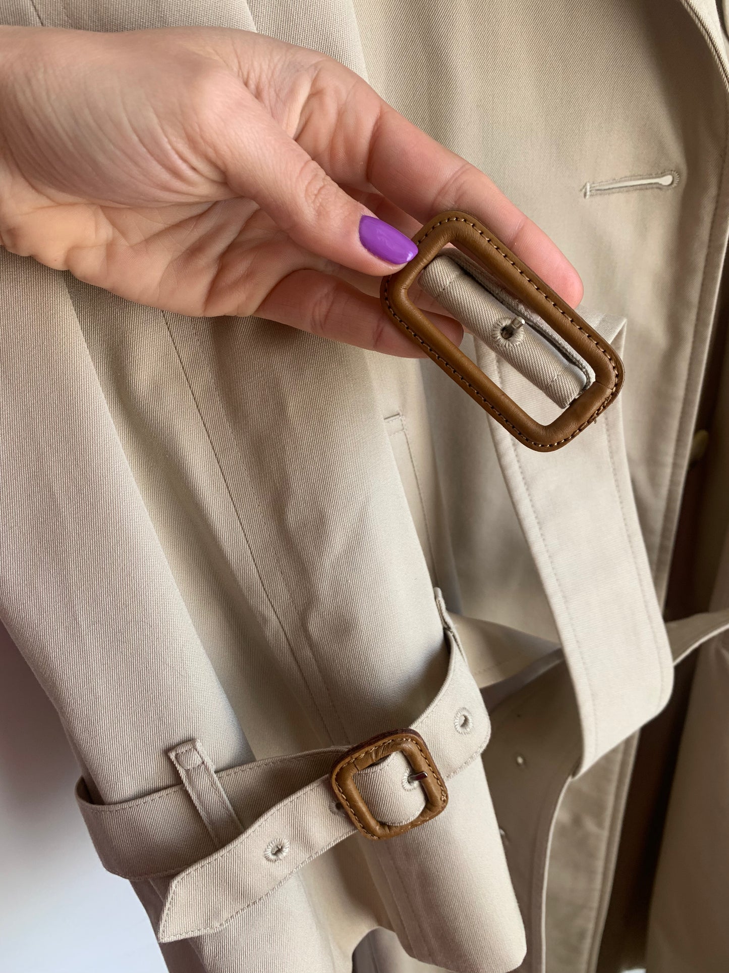 Burberrys vintage trench coat