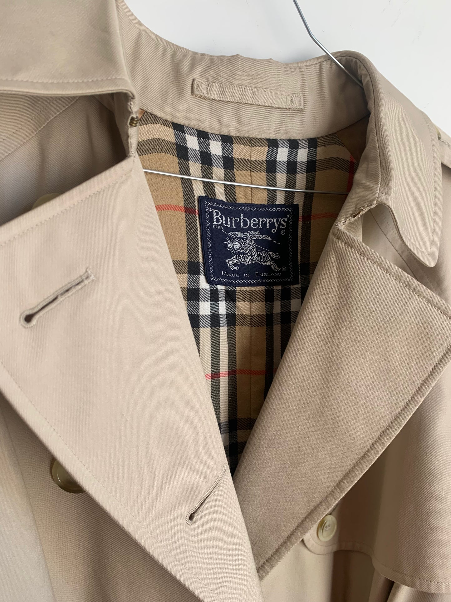 Burberrys vintage trench coat