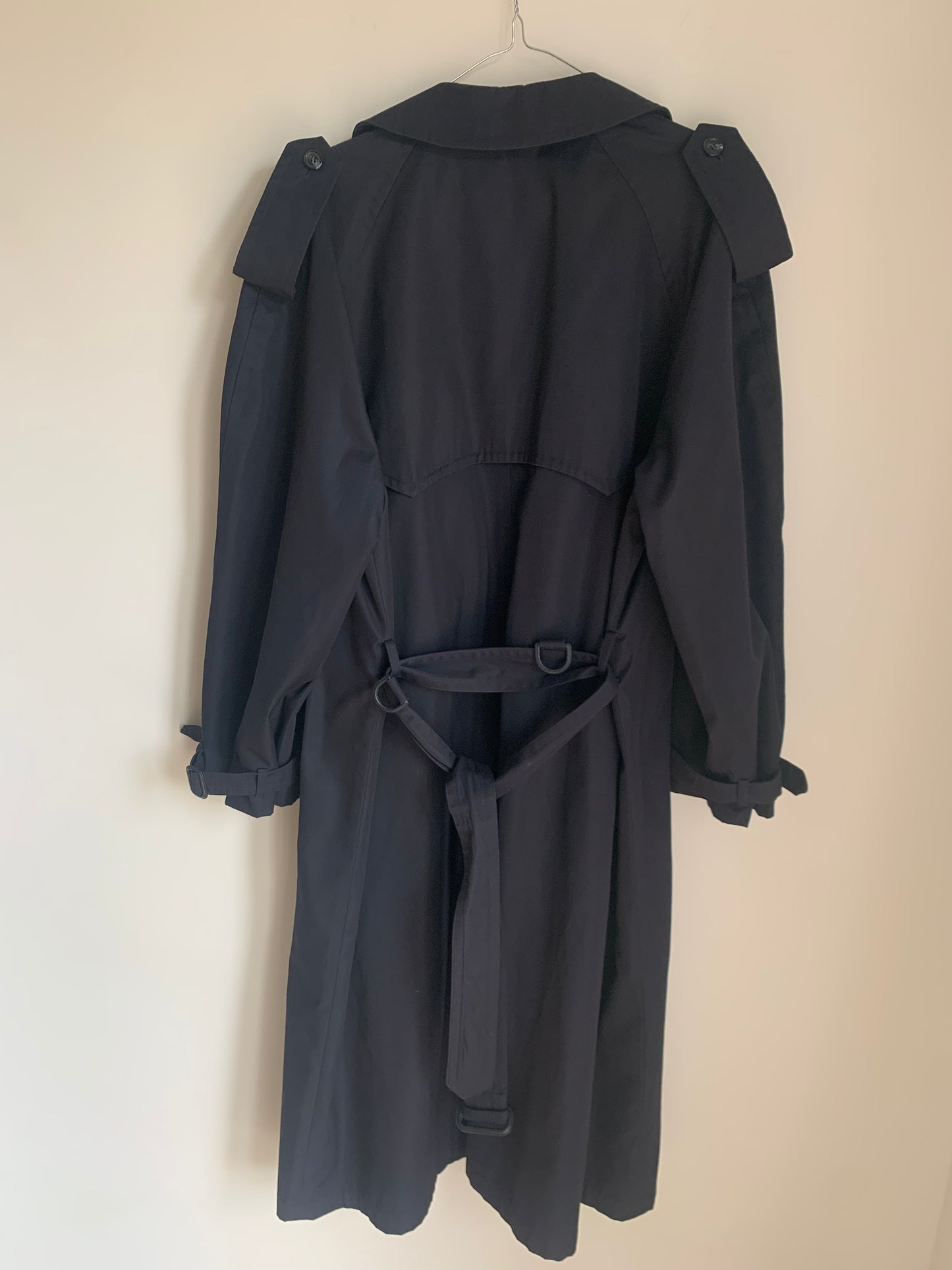 Vintage double-breasted trench coat