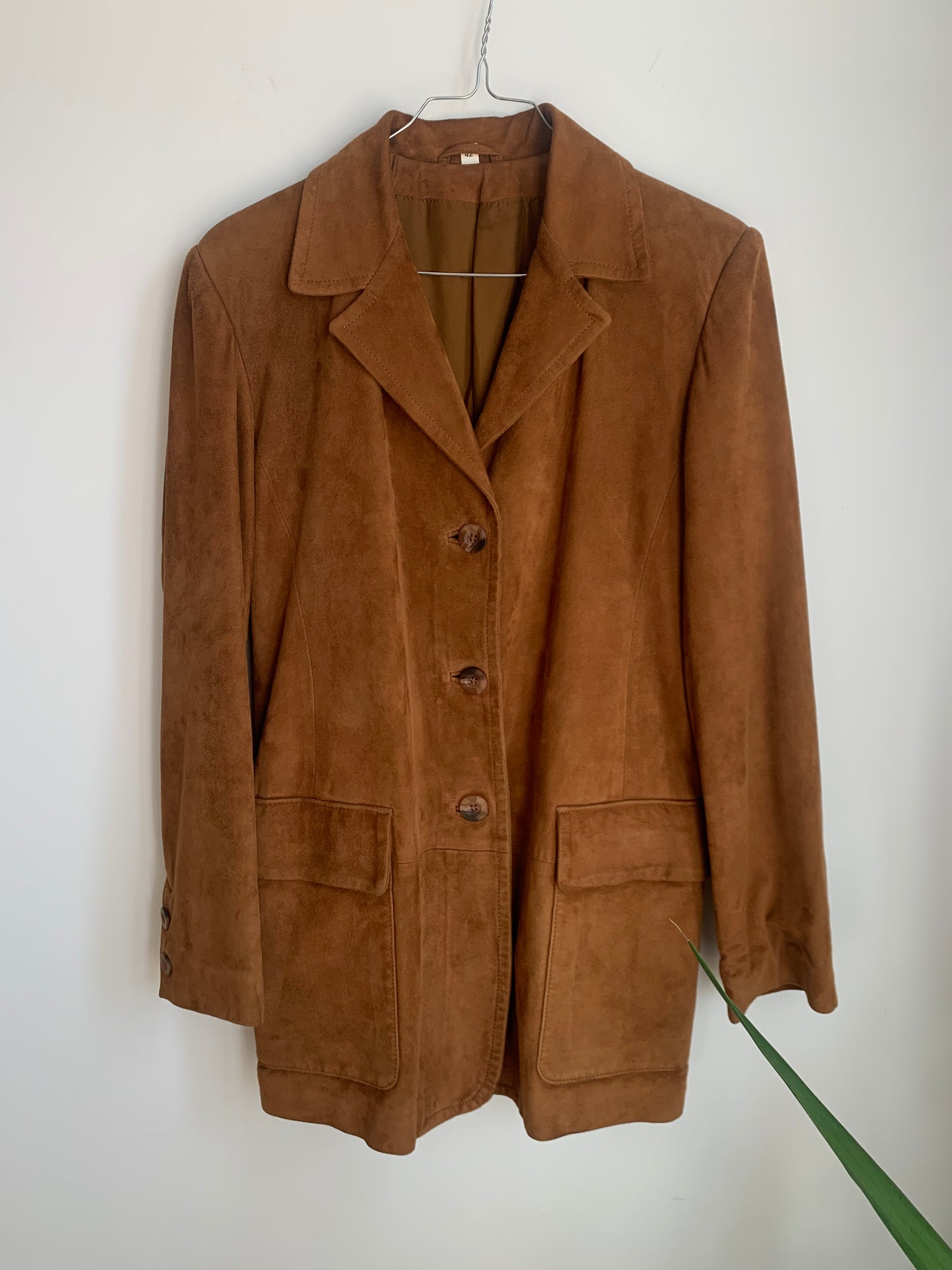 Vintage suede blazer