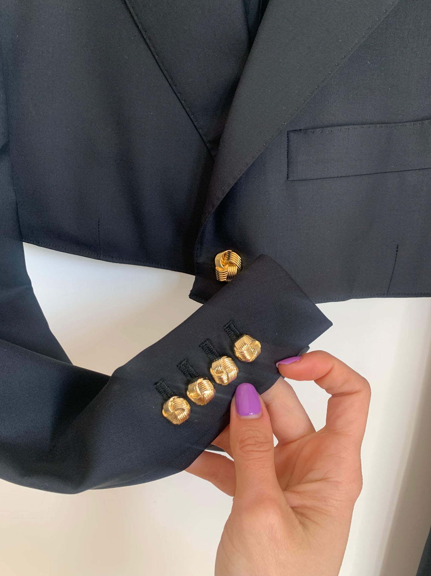 Vintage reworked man blazer