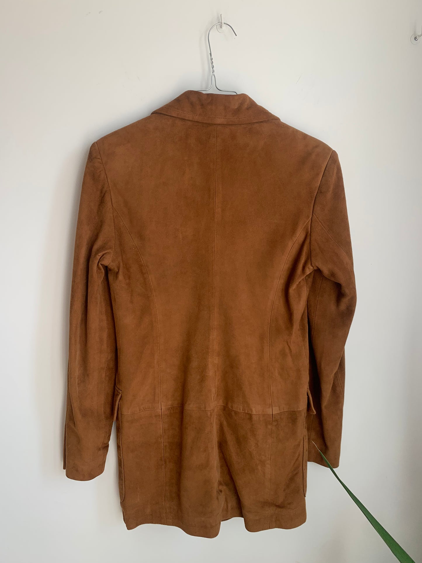 Vintage suede blazer
