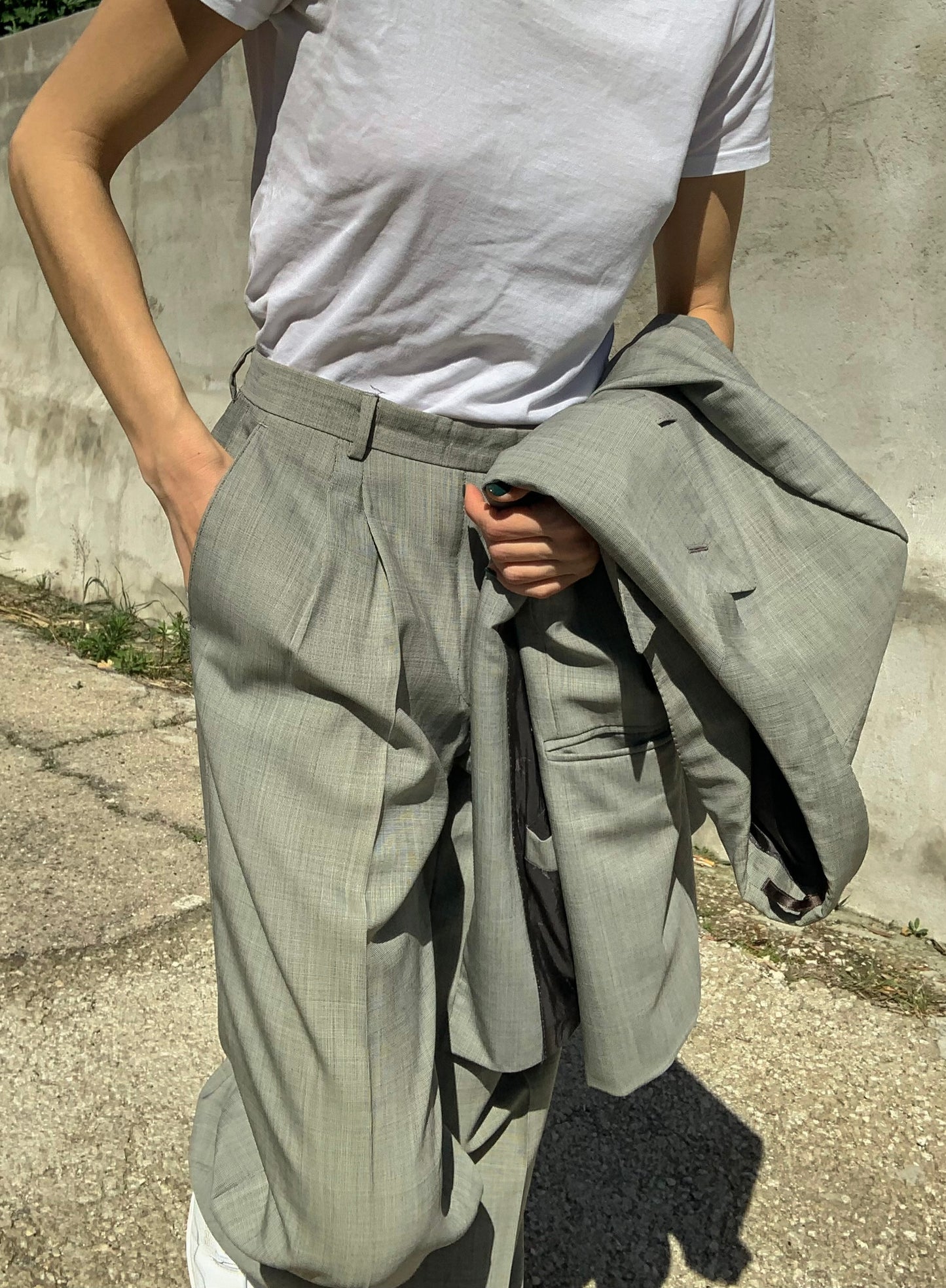 Vintage man suit