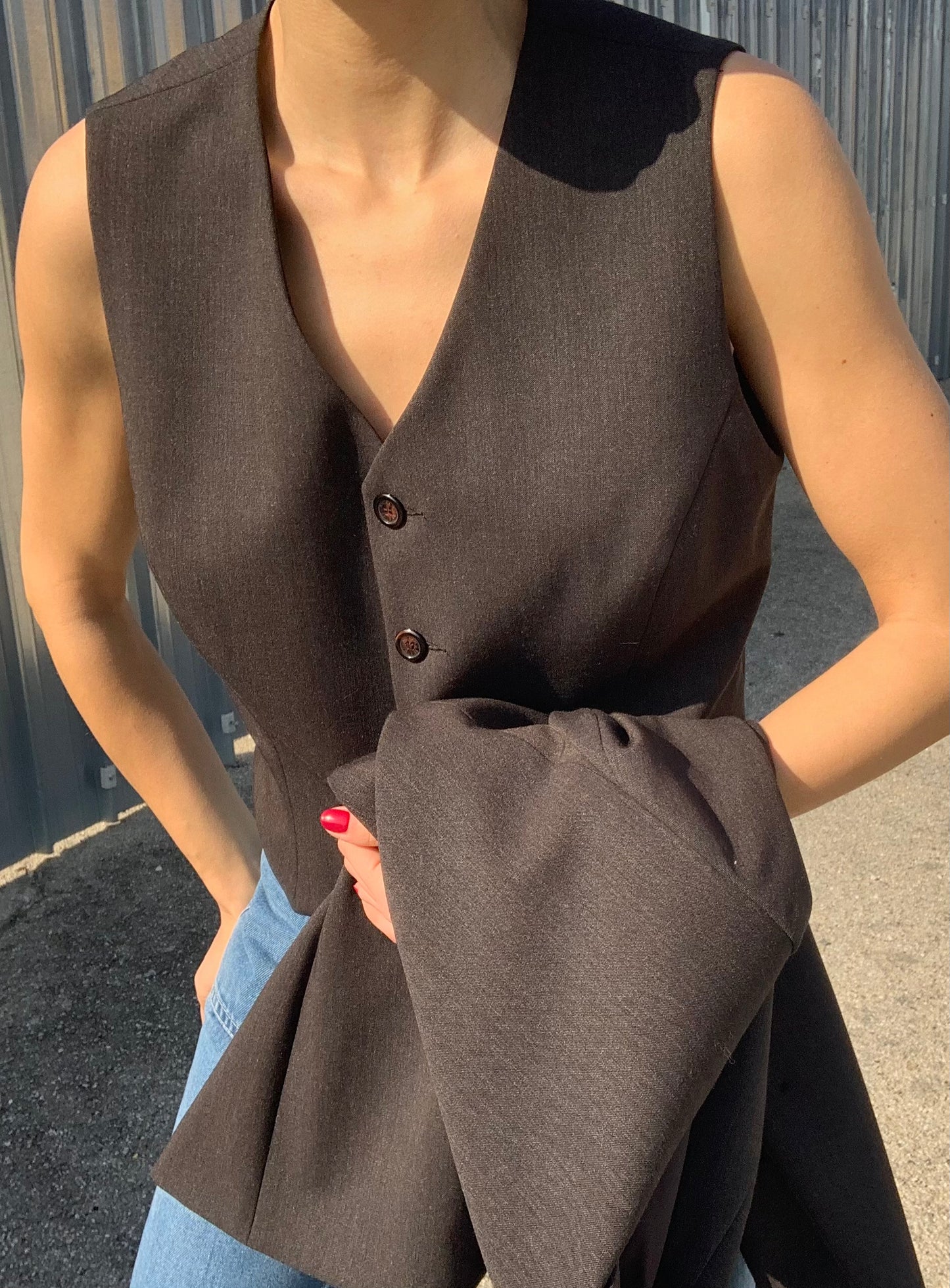Vintage tailored two pieces set