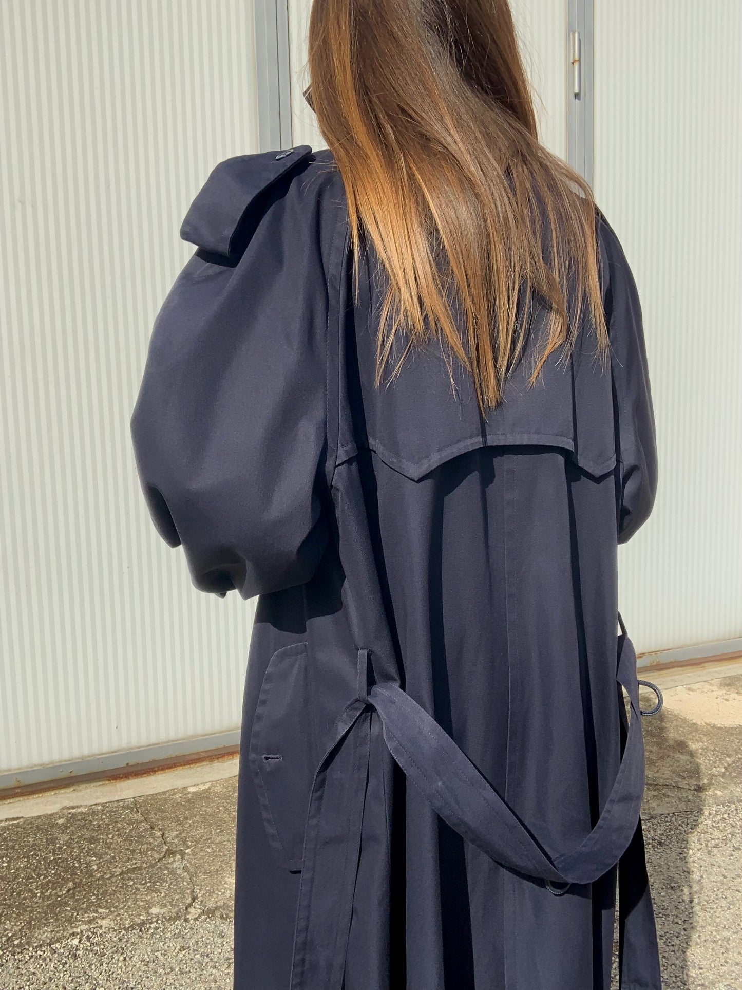 Vintage double-breasted trench coat