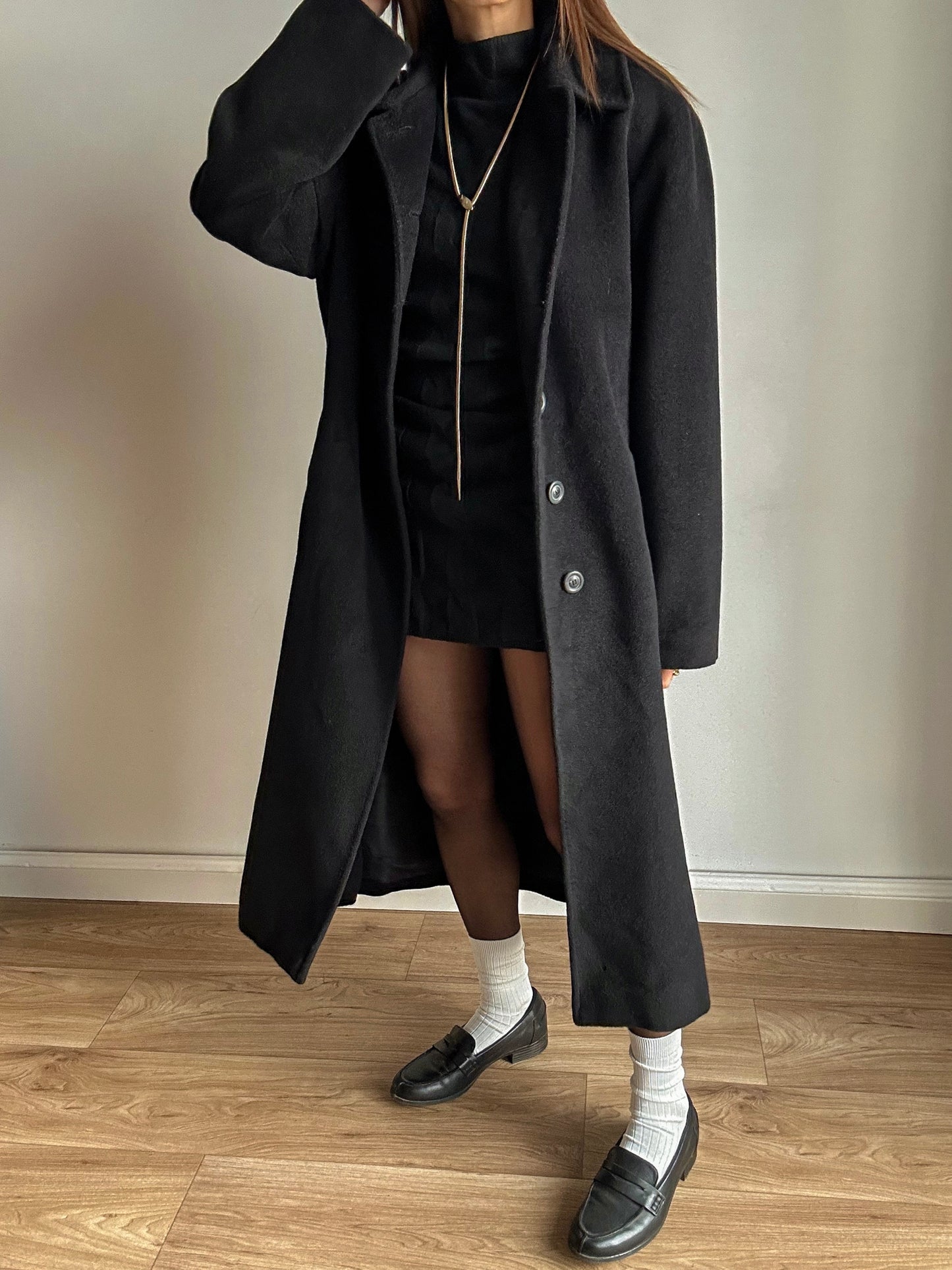 Black coat