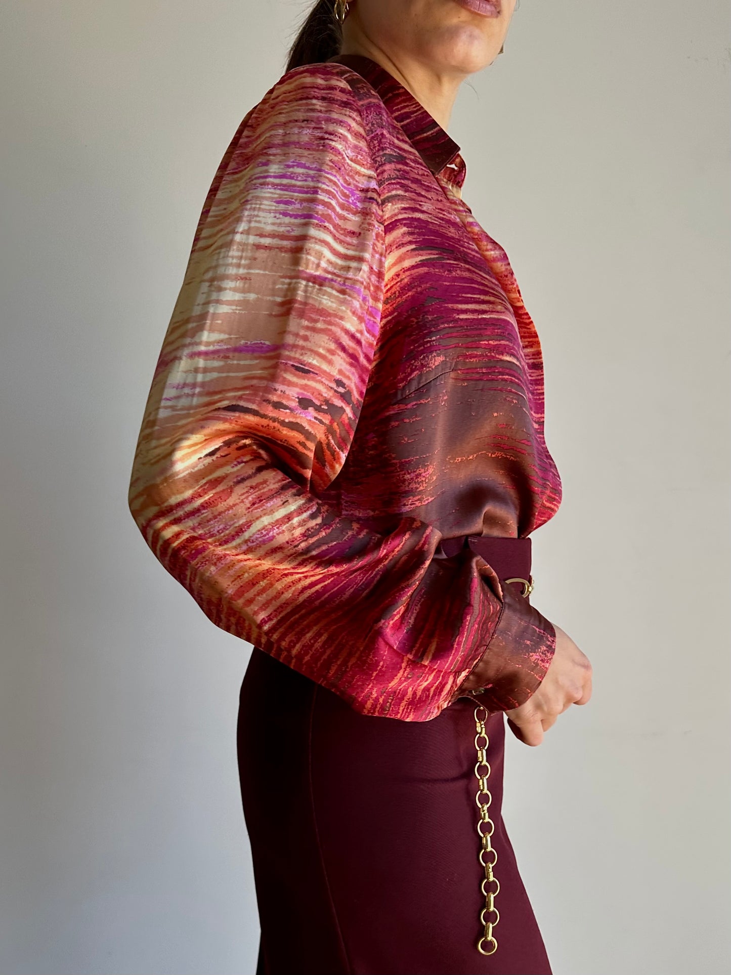 Pure liquid silk 100% shirt