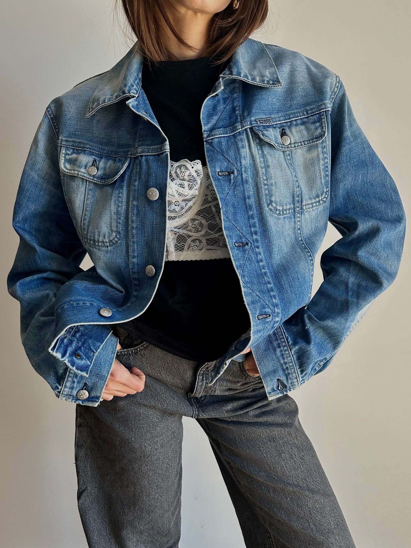 Diesel washed denim jacket