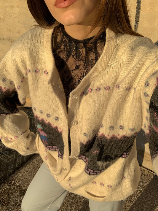 Troppo cute vintage cardigan