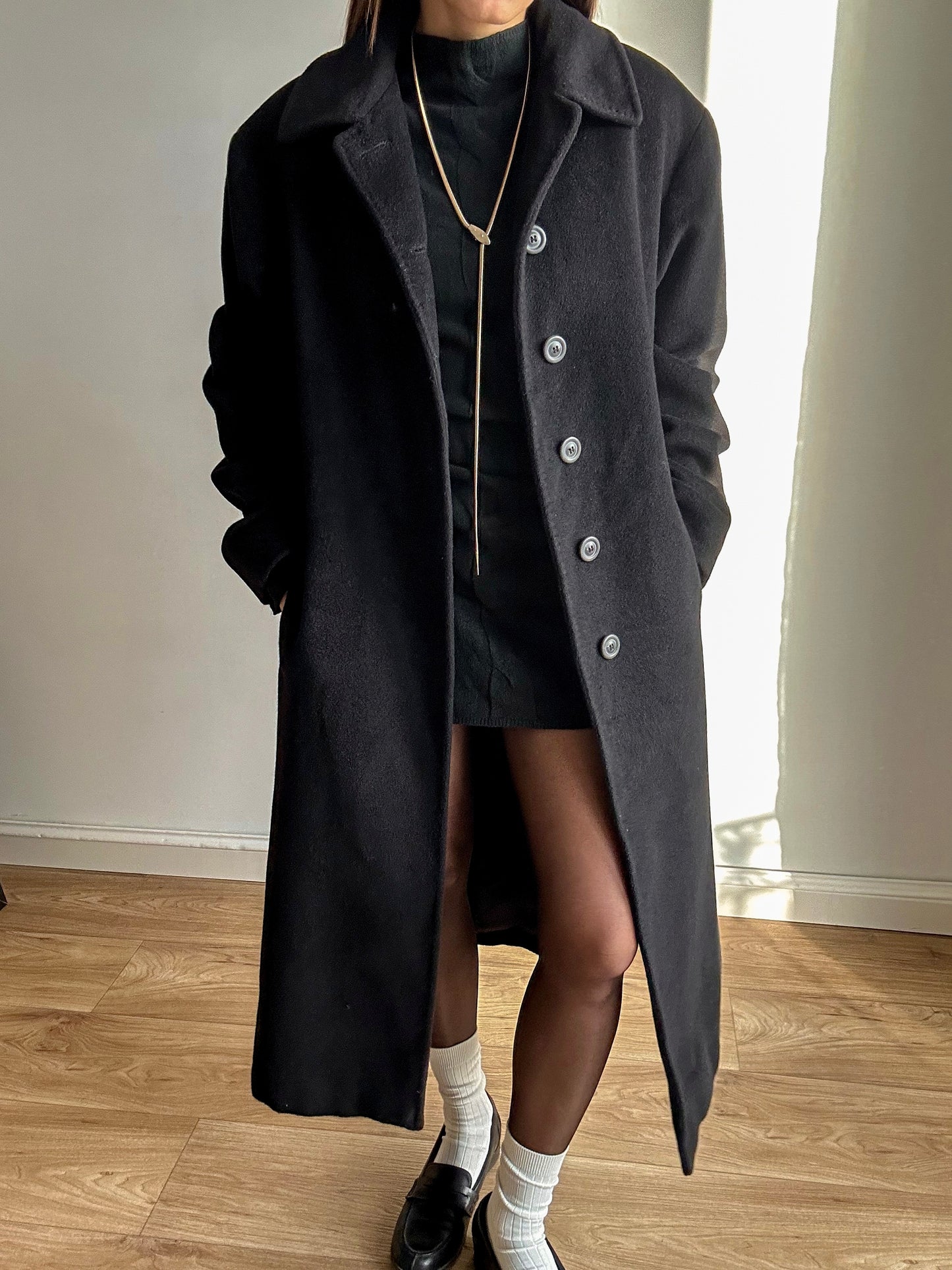 Black coat