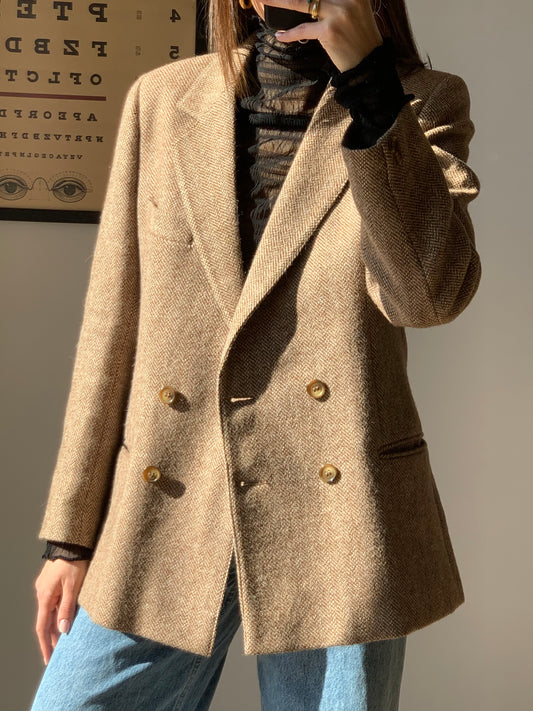 Spinato fitted blazer