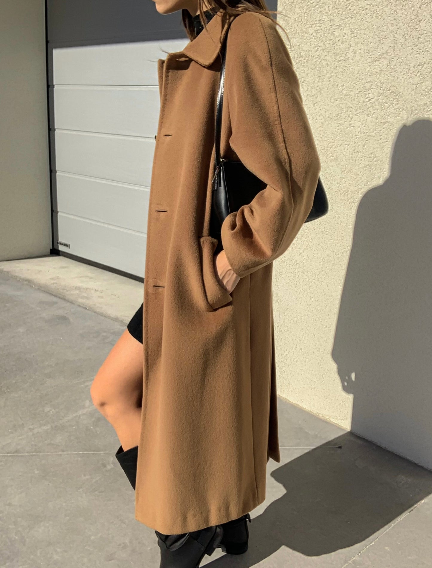 Vintage camel coat