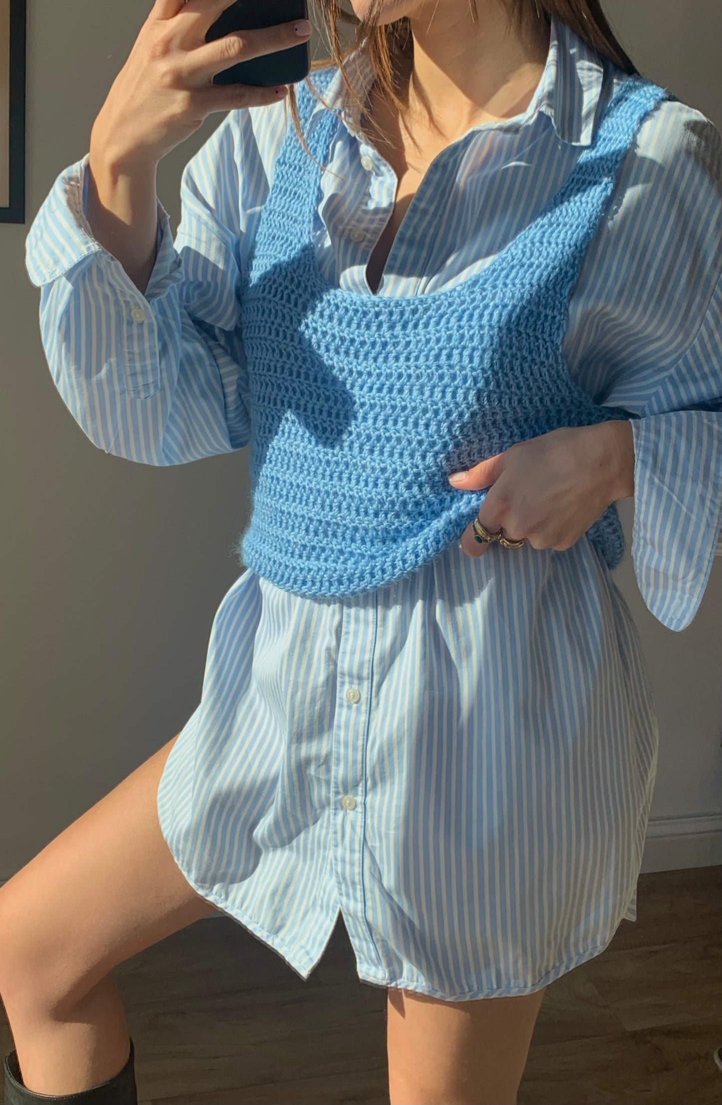 Mummy’s Daisy handmade vest