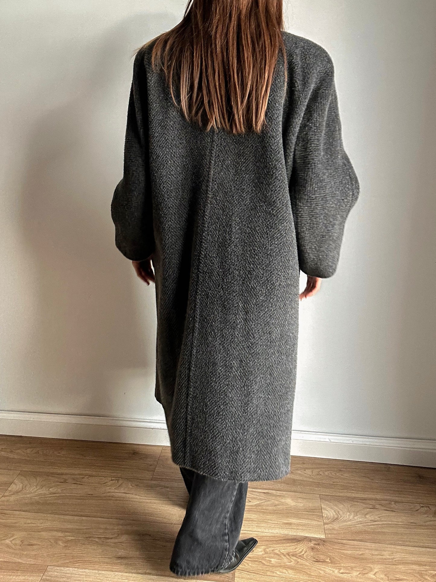 Spinato grey coat