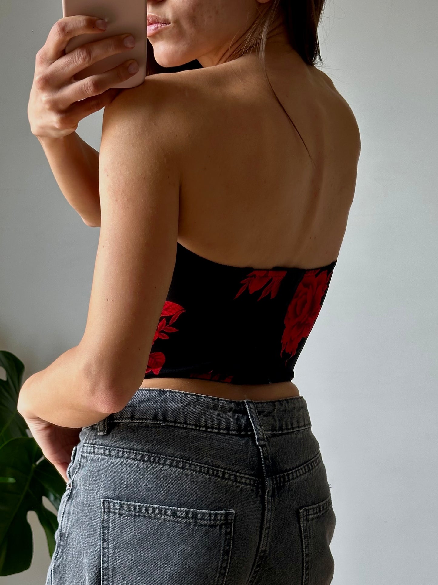 Rose bustier