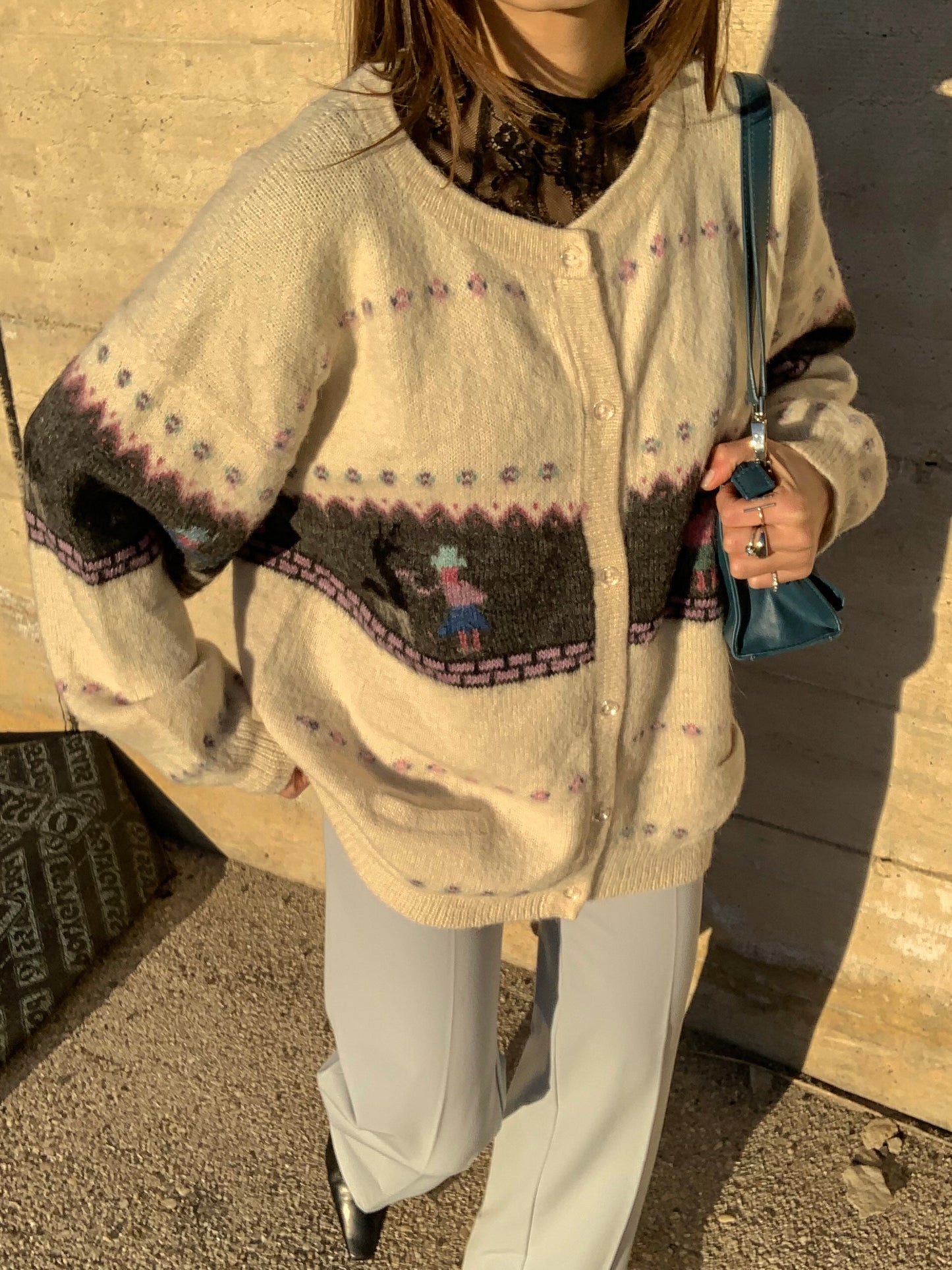 Troppo cute vintage cardigan