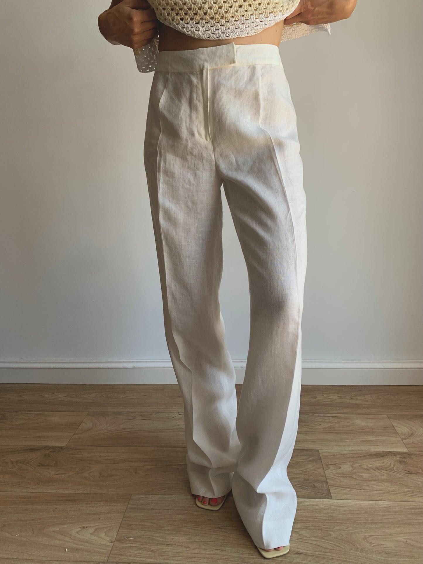 New old stock pure linen pant