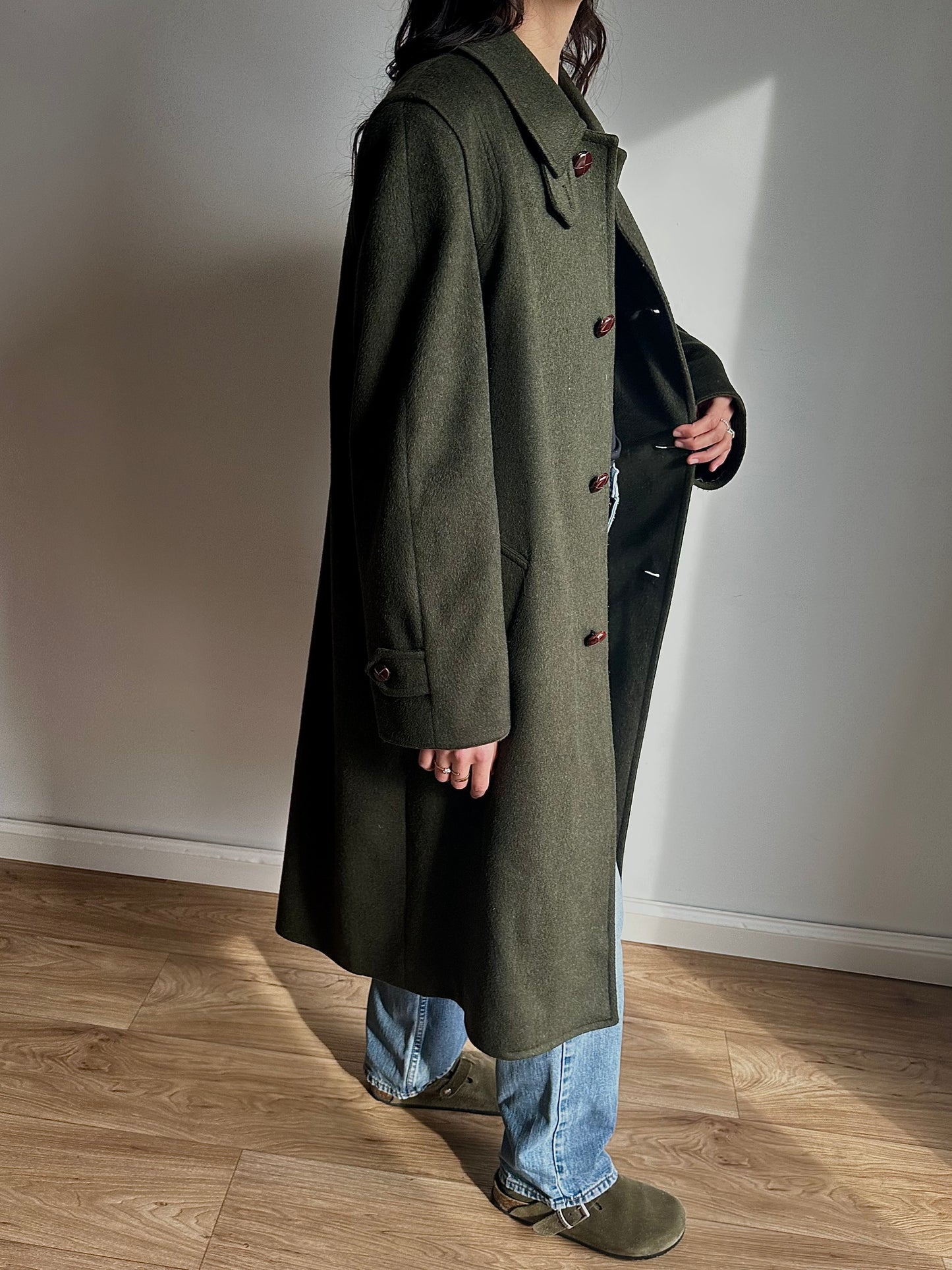 Olive Original Loden coat