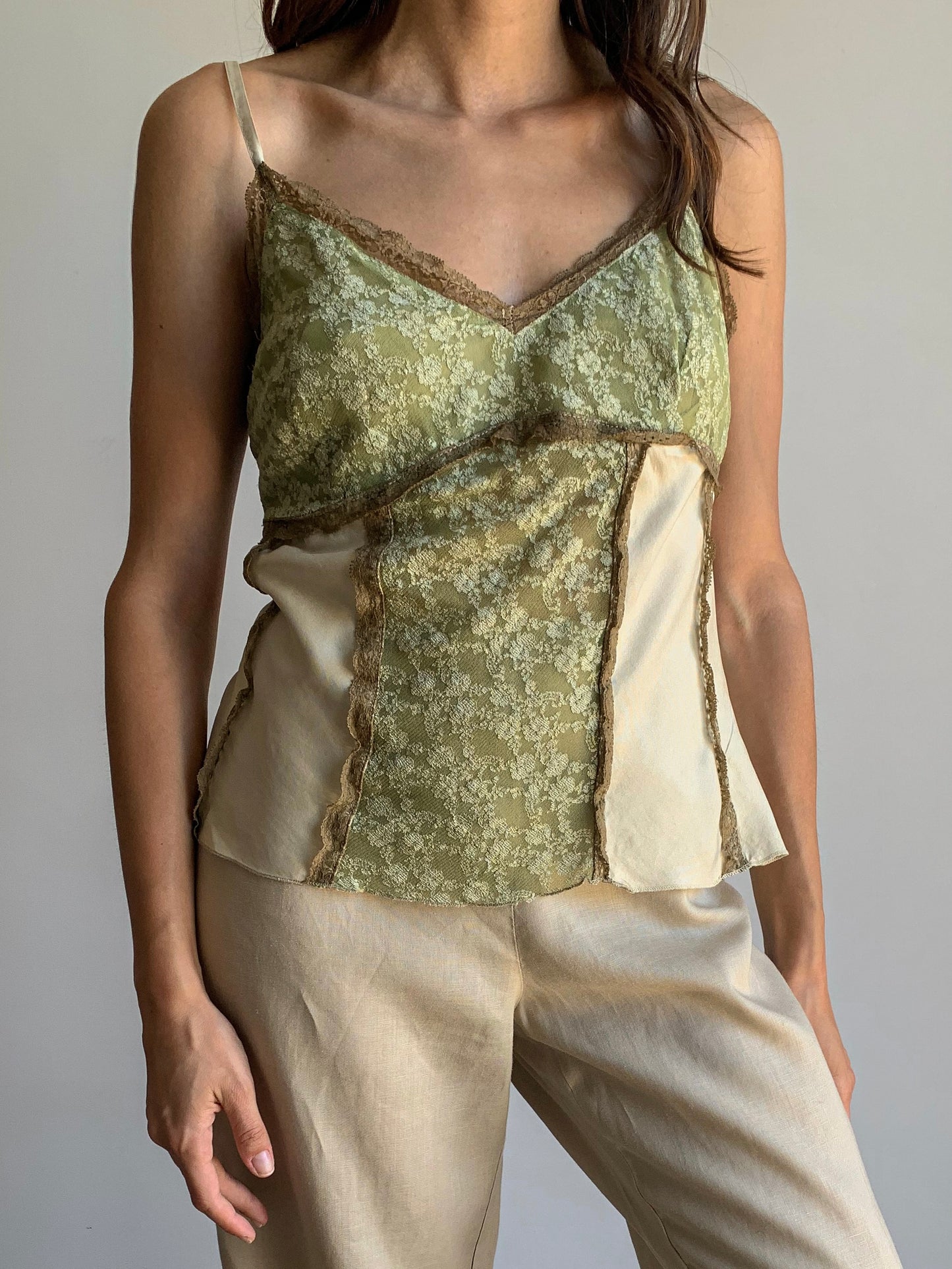 Pure silk top